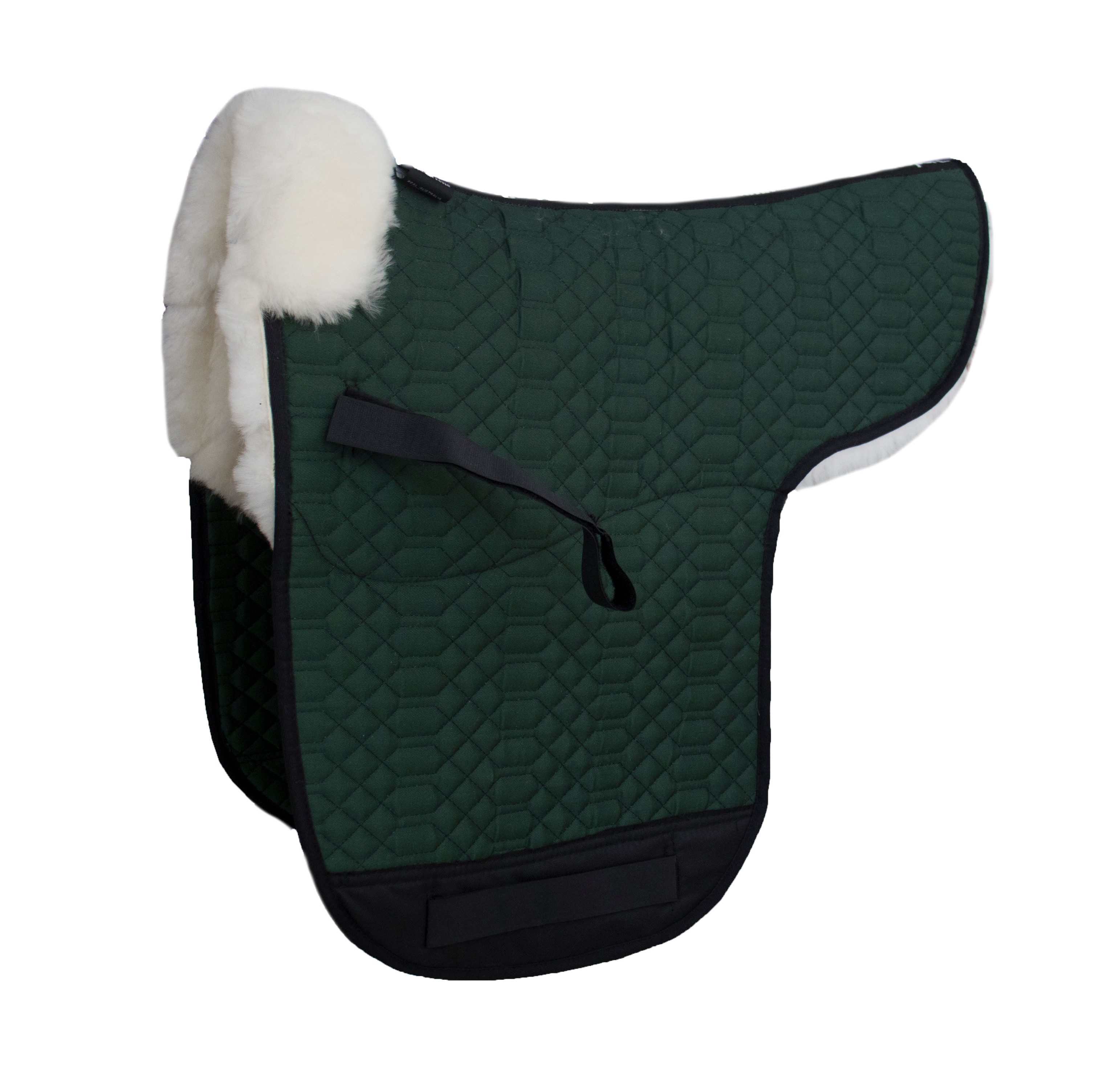 Engel Reitsport Sattelpad Satteldecke SADEK1 Lammfell & Baumwollsteppstoff Fell in Sattellage, (1-St)