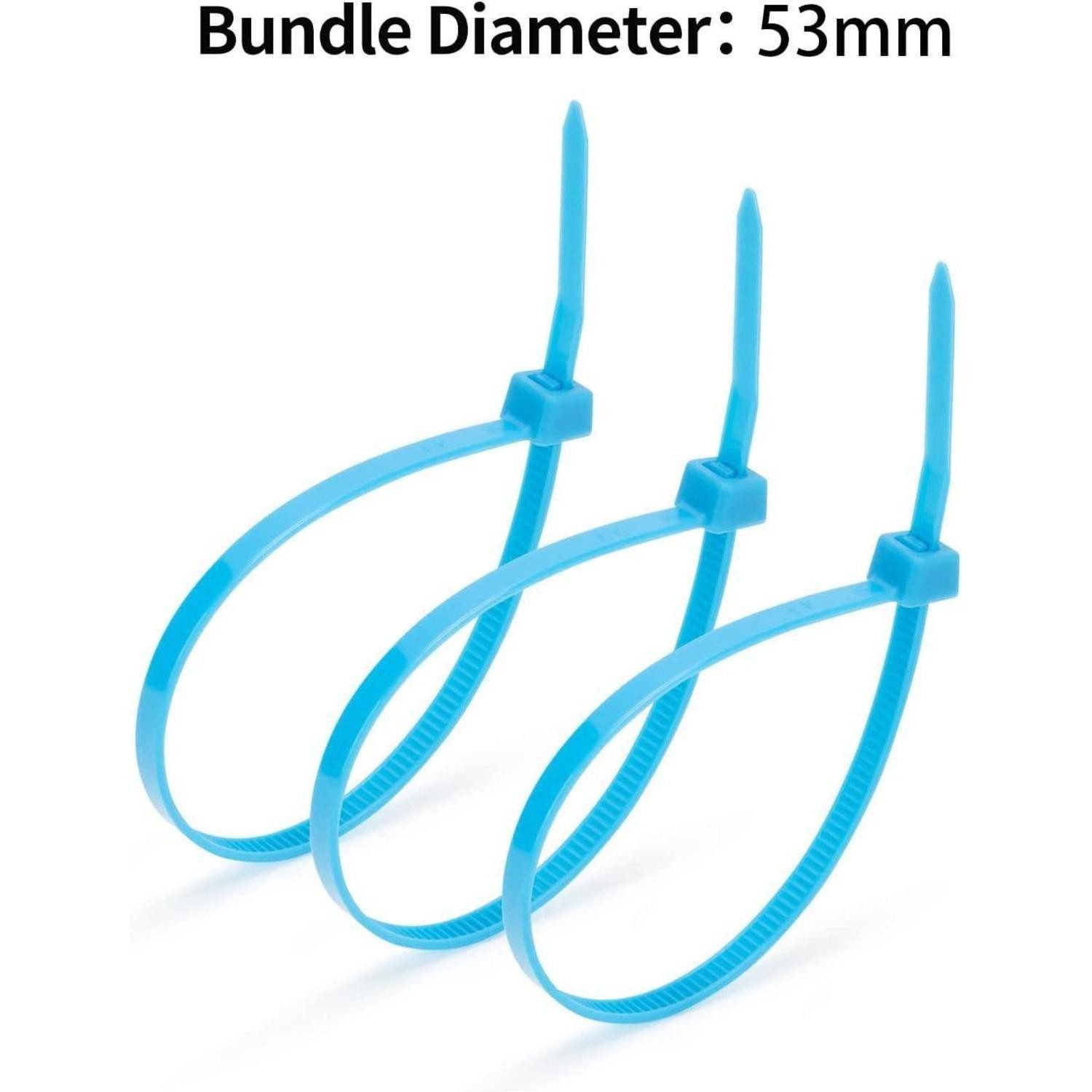 LuxusKollektion Kabelbinder Kabelbinder Nylon Grün 200x2,5mm 1000St.