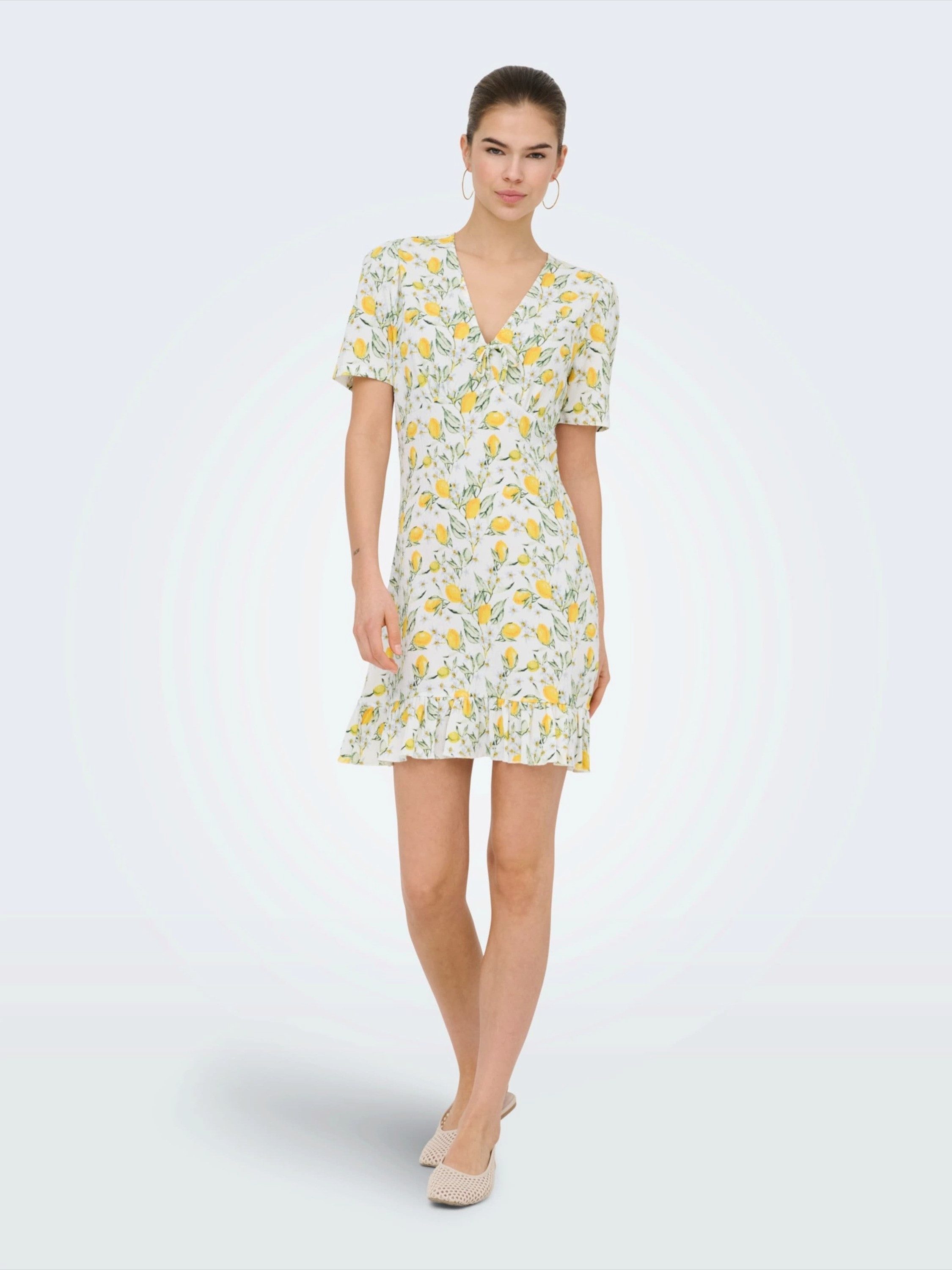 ONLY Minikleid ONLMOLLY (1-tlg) Drapiert/gerafft