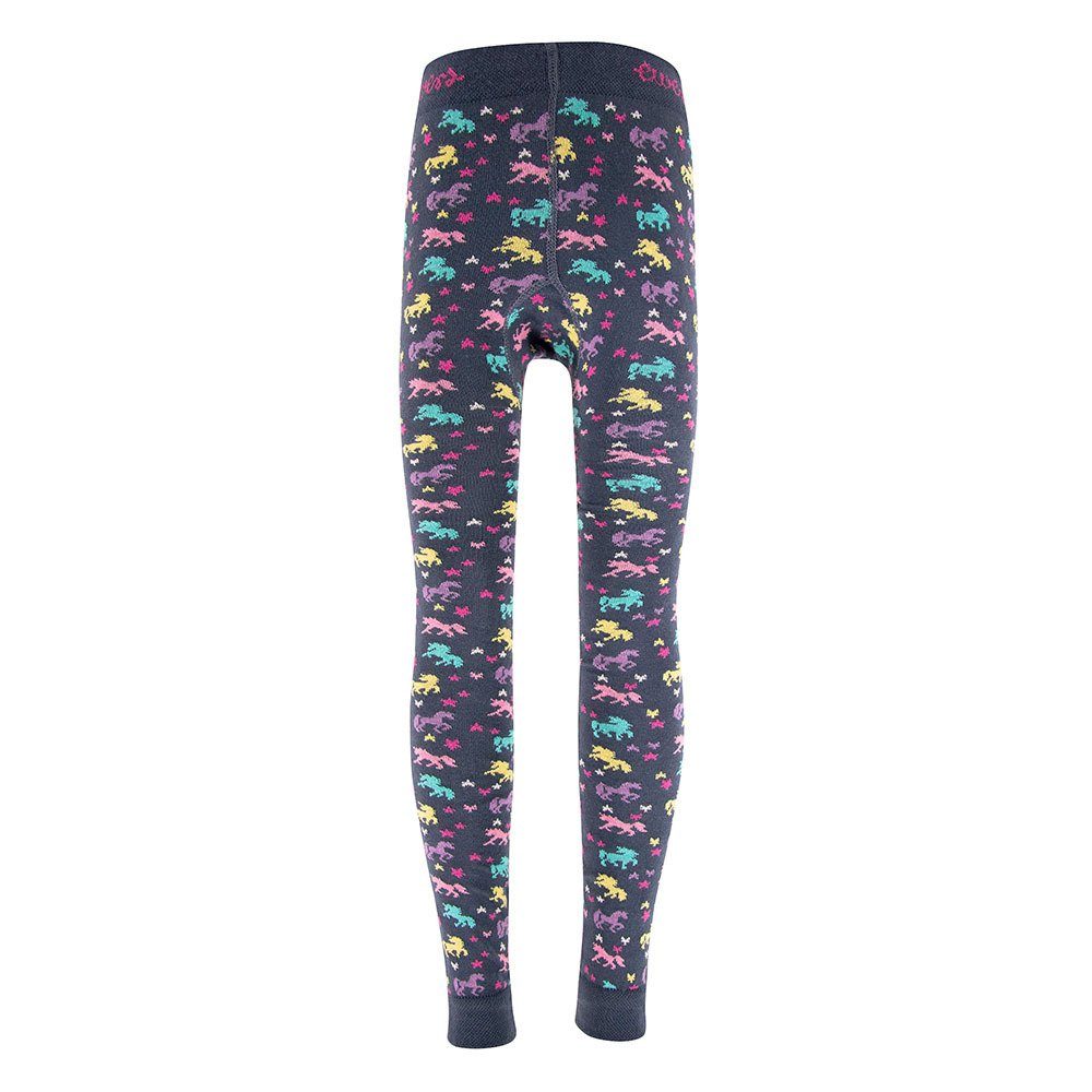 Strickstrumpfleggings Legging Einhörner allover