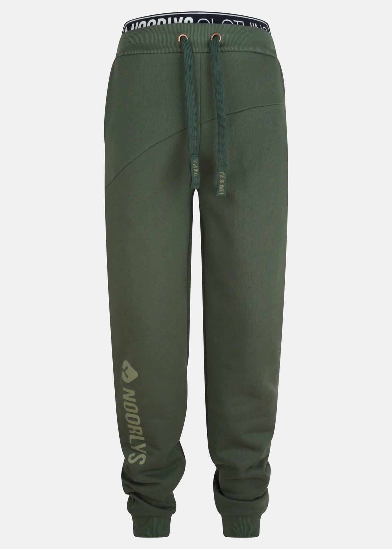 Noorlys Jogginghose Damen LOOSIG Thyme/OilGreen mit elastischem Bund