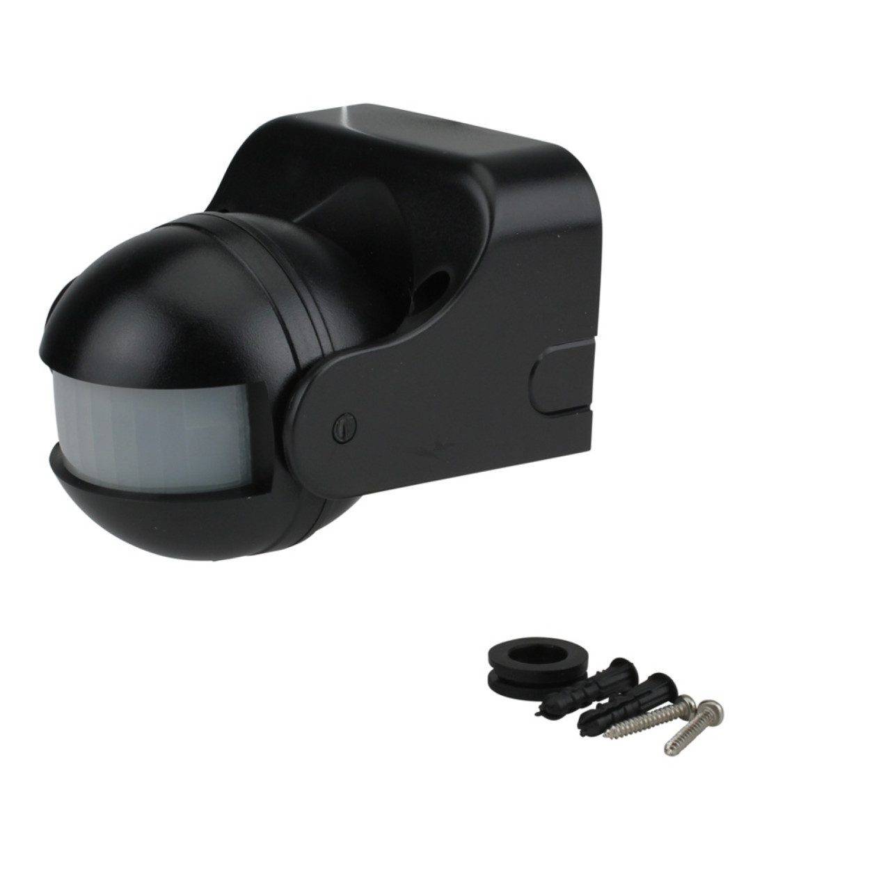 UNITEC Bewegungsmelder Unitec Bewegungsmelder schwarz für bis zu 1200