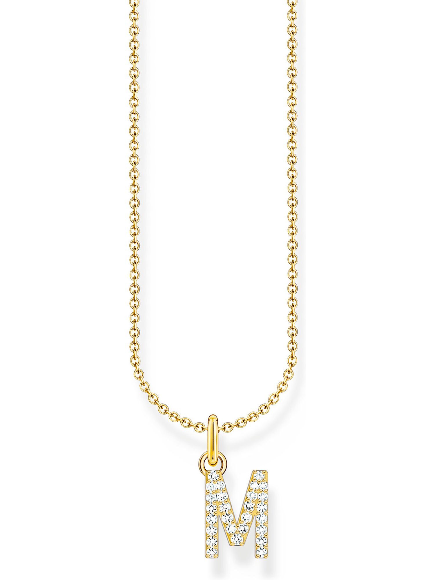 Silberkette Thomas Sabo Damen-Kette 925er Silber Zirkonia