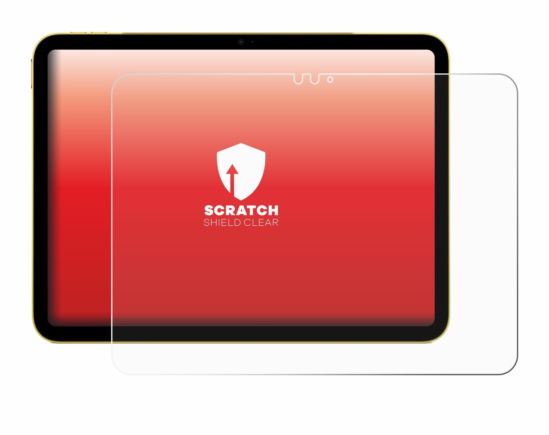 upscreen Displayschutzfolie Schutzfolie für Apple iPad Air 11" M3 WiFi 2025, Displayschutz Schutz Folie Klar Transparent
