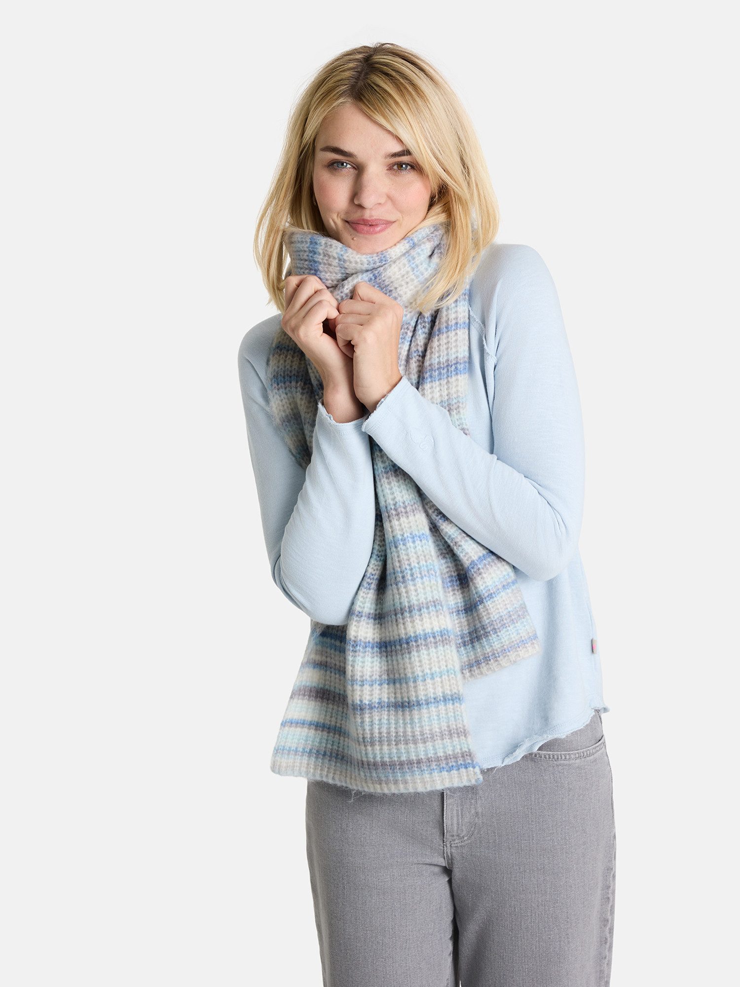 Lieblingsstück Schal Damen-Strickschal, mit Woll-Anteil