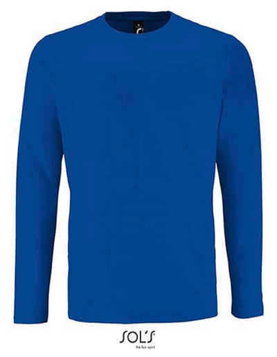 SOLS Langarmshirt 1er/2er Pack Herren Langarm-Shirt für Männer Gr. XS bis 4XL (1-tlg) 100% Baumwolle - 190 g/m²