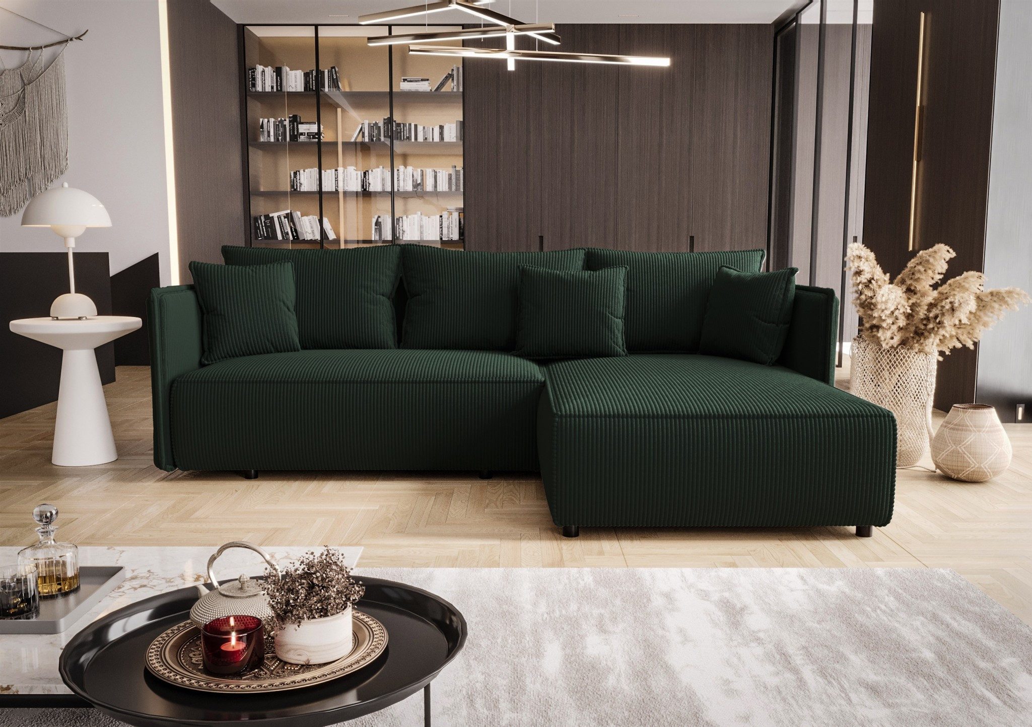 Fun Möbel Ecksofa Schlafsofa Sofa EVORA günstig online kaufen