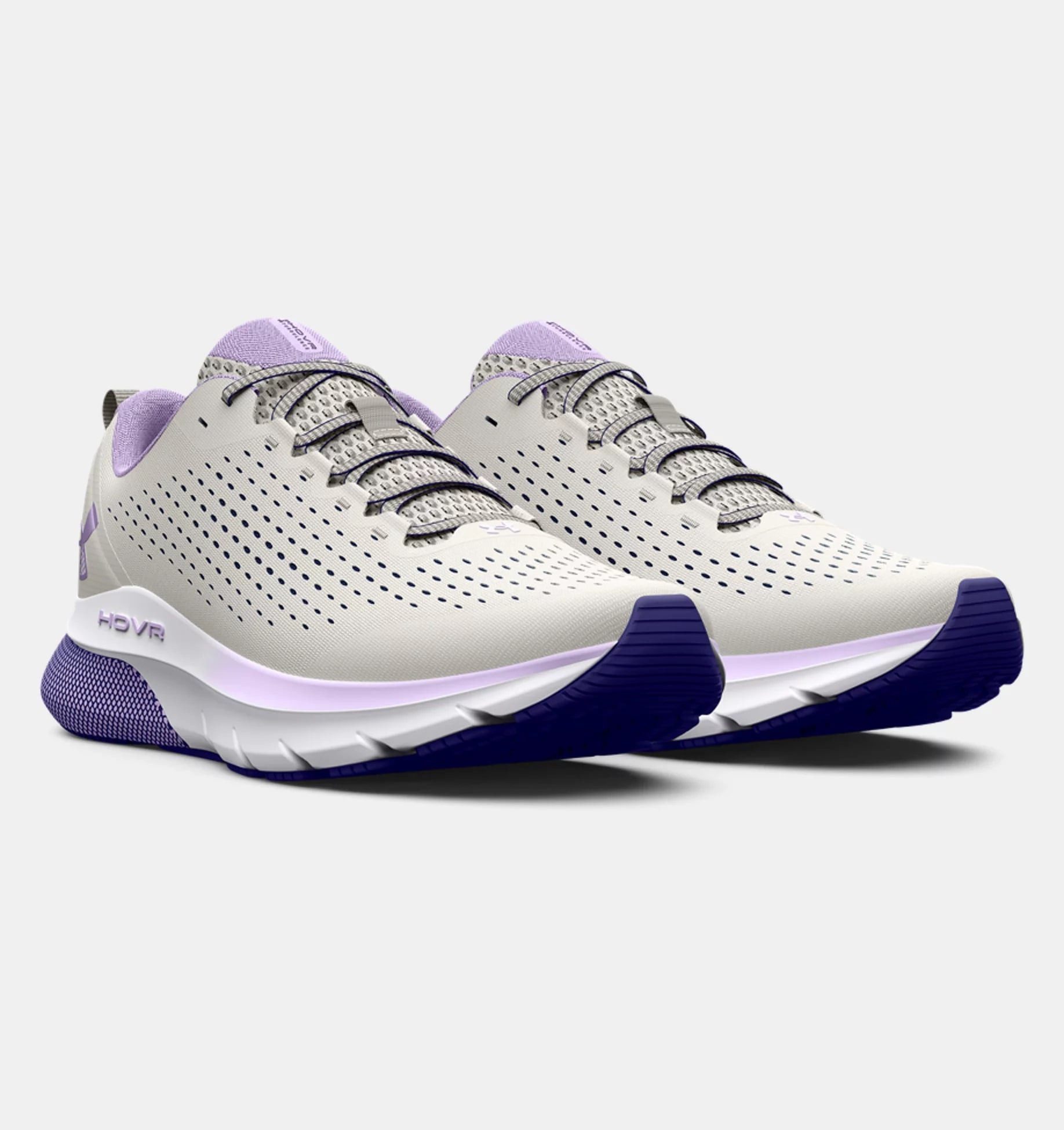 Under Armour® HOVR Turbulence hellgrau Damen Laufschuh