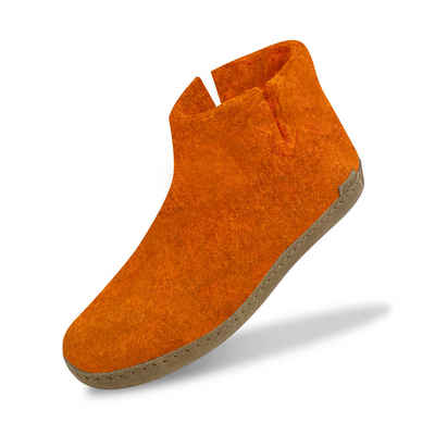 glerups dk Домашняя обувь Filzschuhe orange 39 Валенки