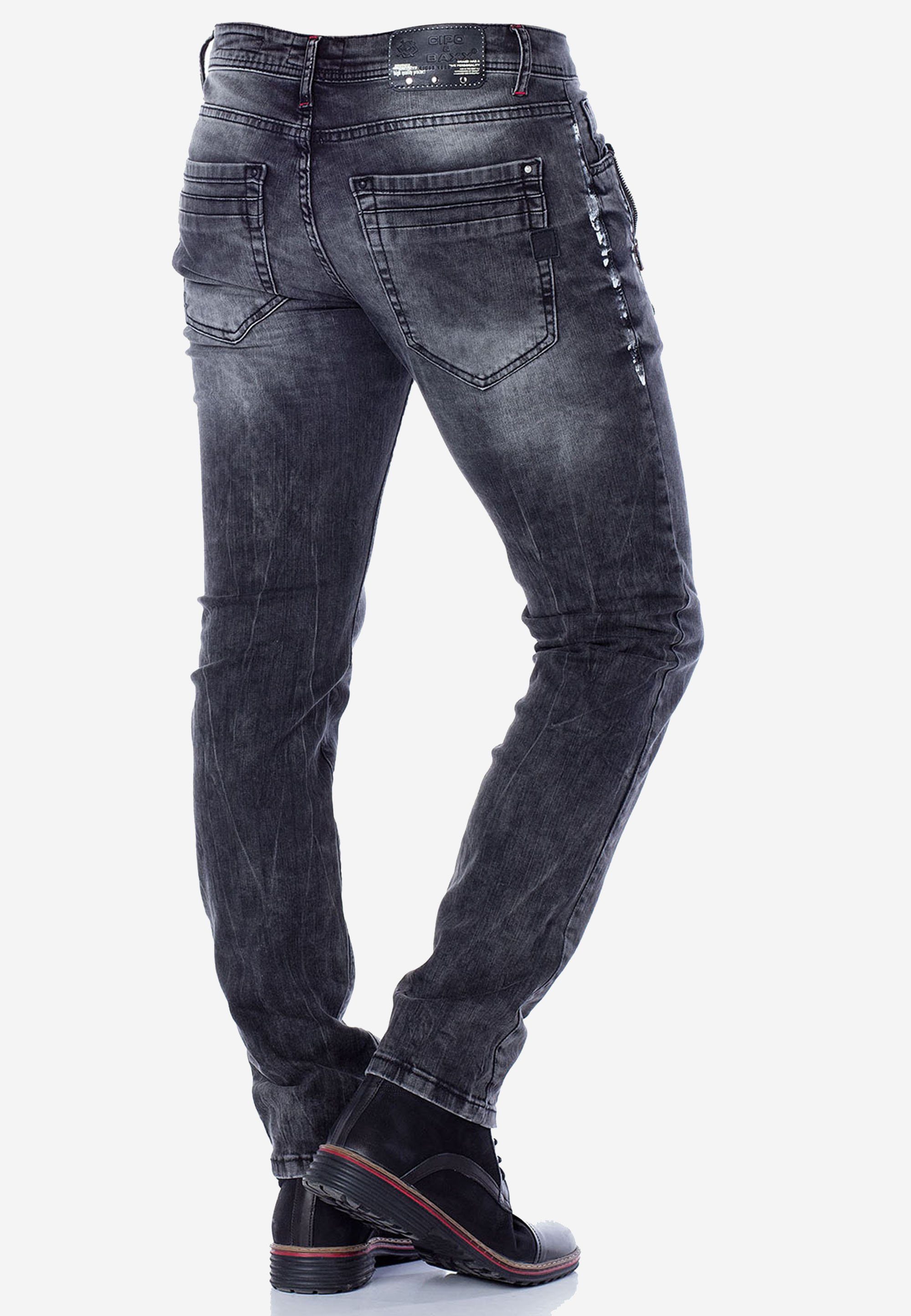 Baxx Cipo Jeans Regular-Fit schicken Bequeme im &