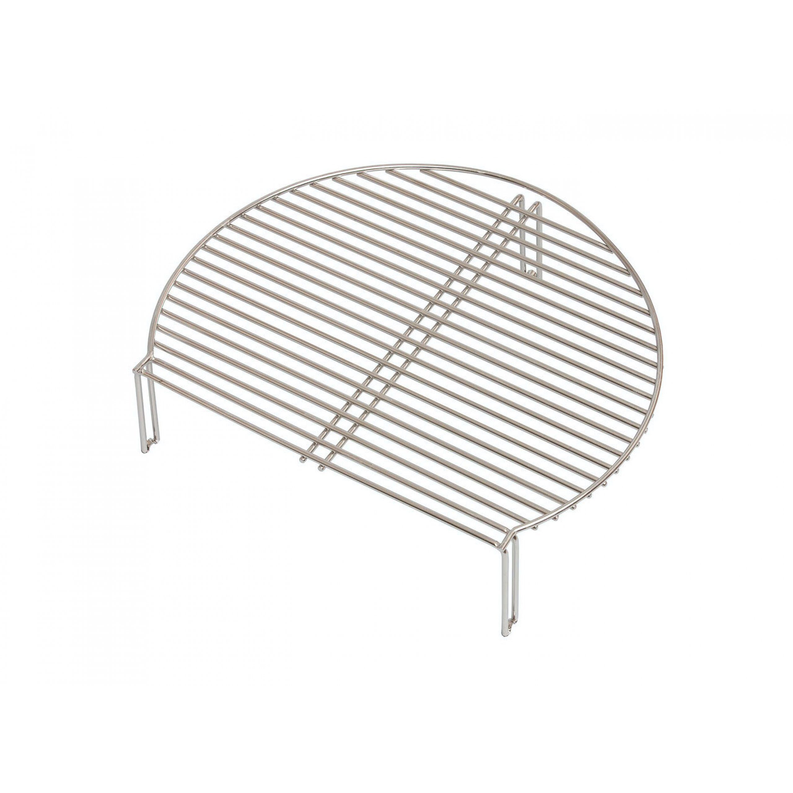 Keramikgrill Monolith Classic Edelstahl Zusatz-Grillrost Warmhalterost Ø 40 cm