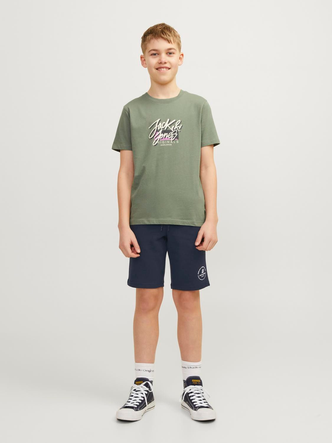 Jack & Jones Junior Sweatshorts JPSTSWIFT SWEAT SHORTS AUT SN JNR