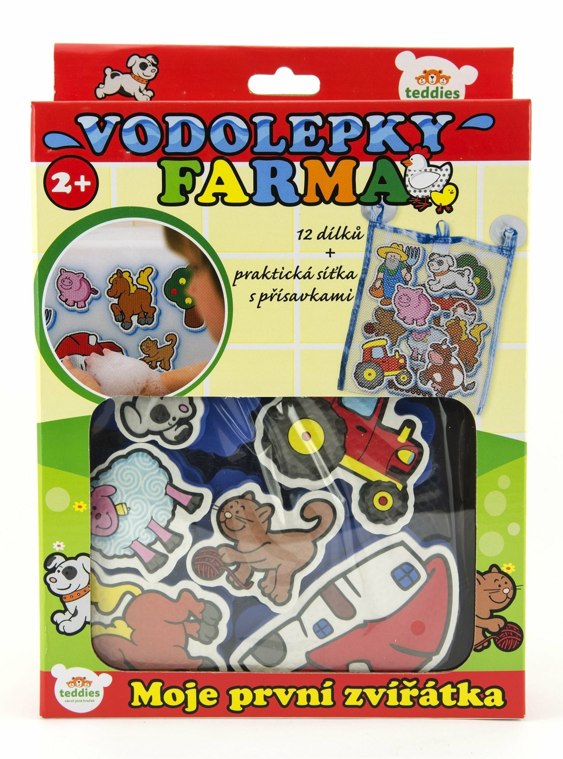 TEDDIES Badespielzeug TEDDIES Wassersticker Meine ersten Tiere: Bauernhof