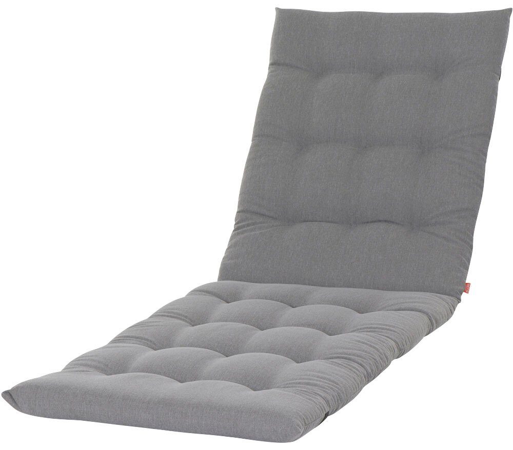 Siena Garden Liegenauflage ATRIA, 200 cm, Dessin Uni, aus 100% recyceltem Polyester, in verschiedenen Farben