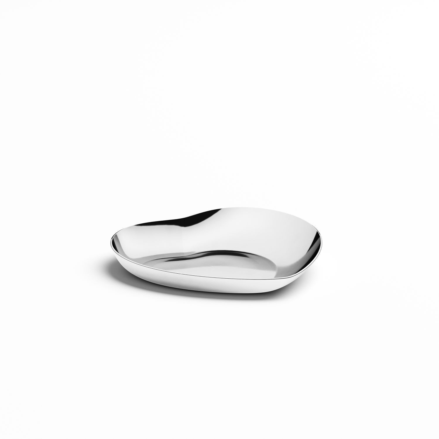 Georg Jensen Tablett Heart, Edelstahl