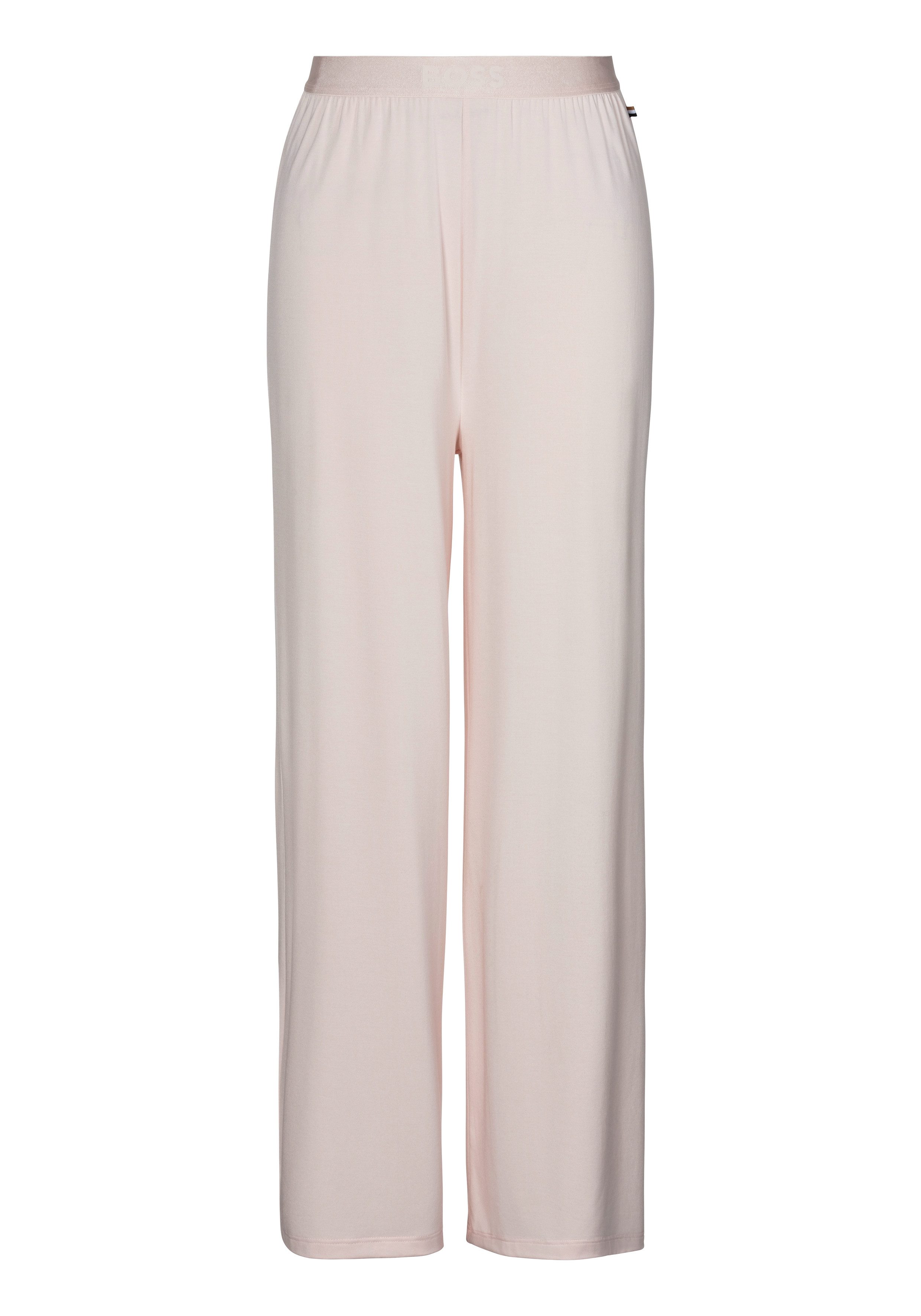 BOSS Schlafhose Bea Pants mit BOSS Logobund günstig online kaufen