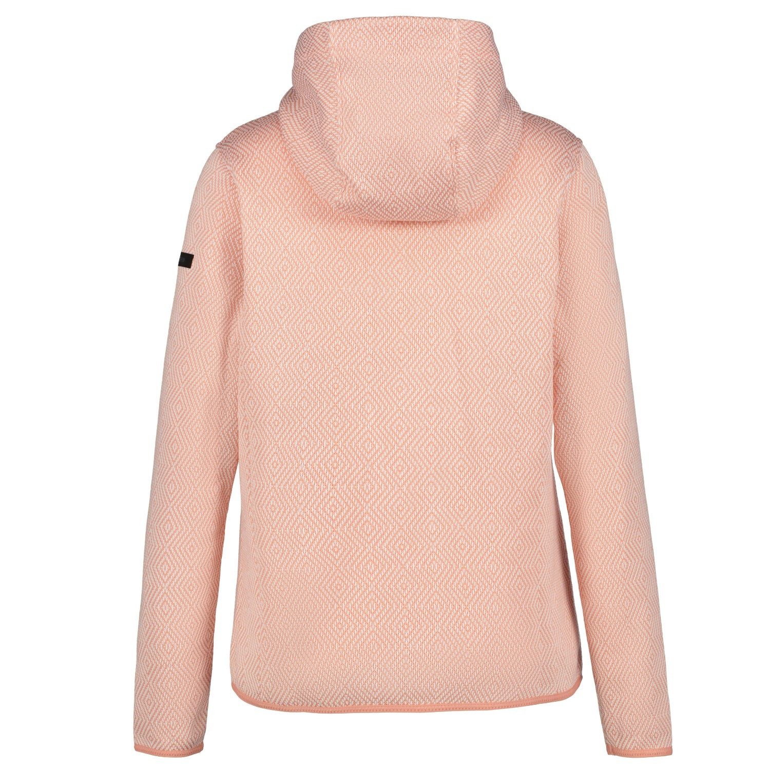 Icepeak Strickfleecejacke Auen Midlayer mit Kapuze