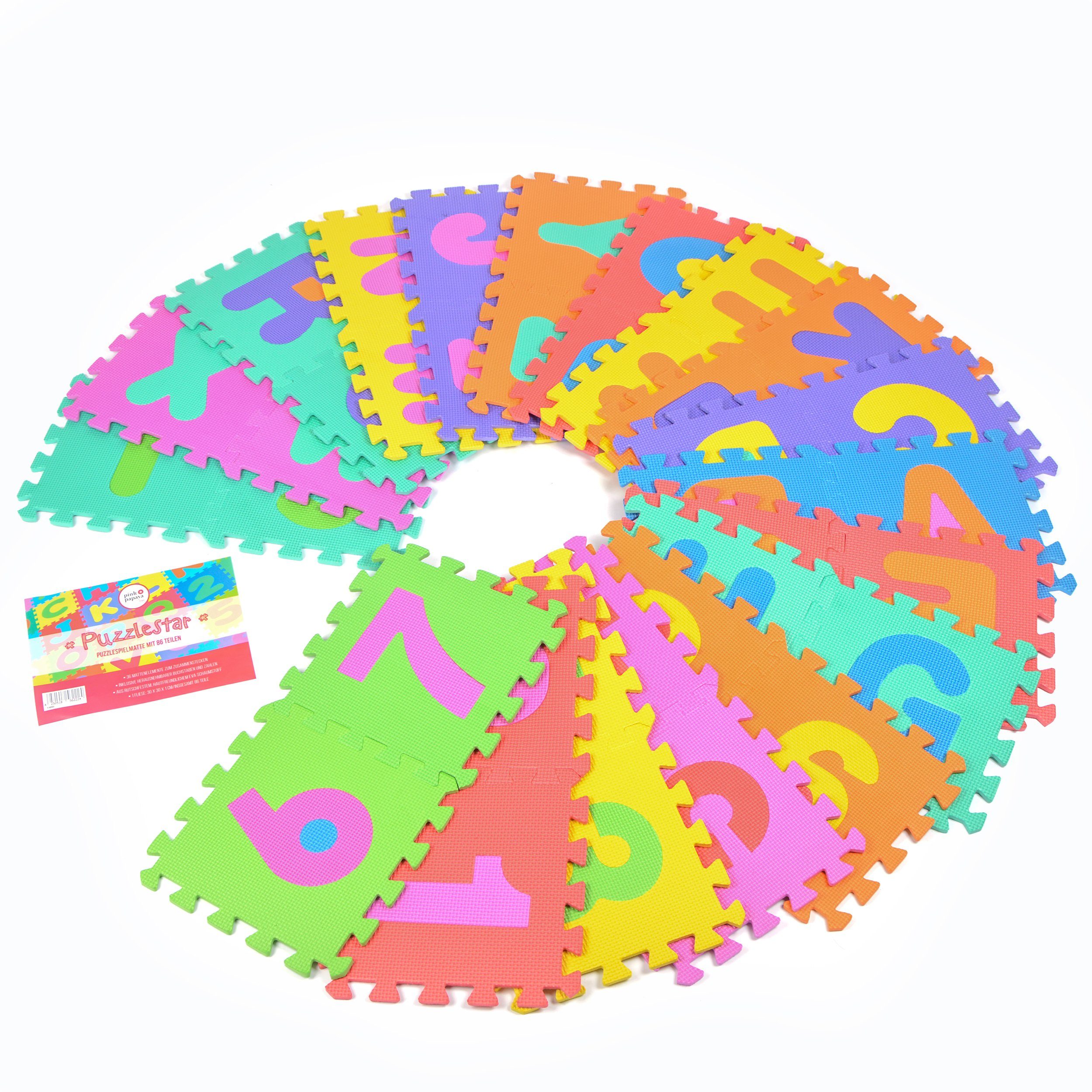 Pink Papaya Puzzlematte Puzzlematte Puzzlestar verschiedene Modelle, wärmei günstig online kaufen