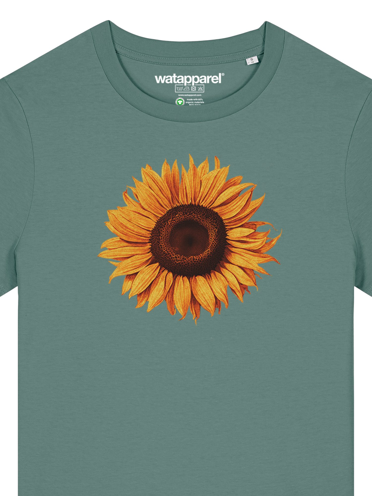 wat? Apparel T-Shirt Sonnenblume