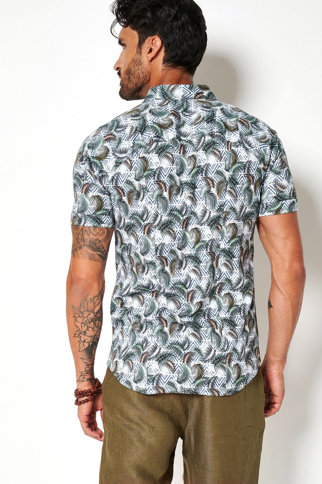 Desoto Businesshemd »DESOTO Herren Hemd kurzarm mit Button-Down-Kragen -  Bügelfrei - 43135« online kaufen | OTTO