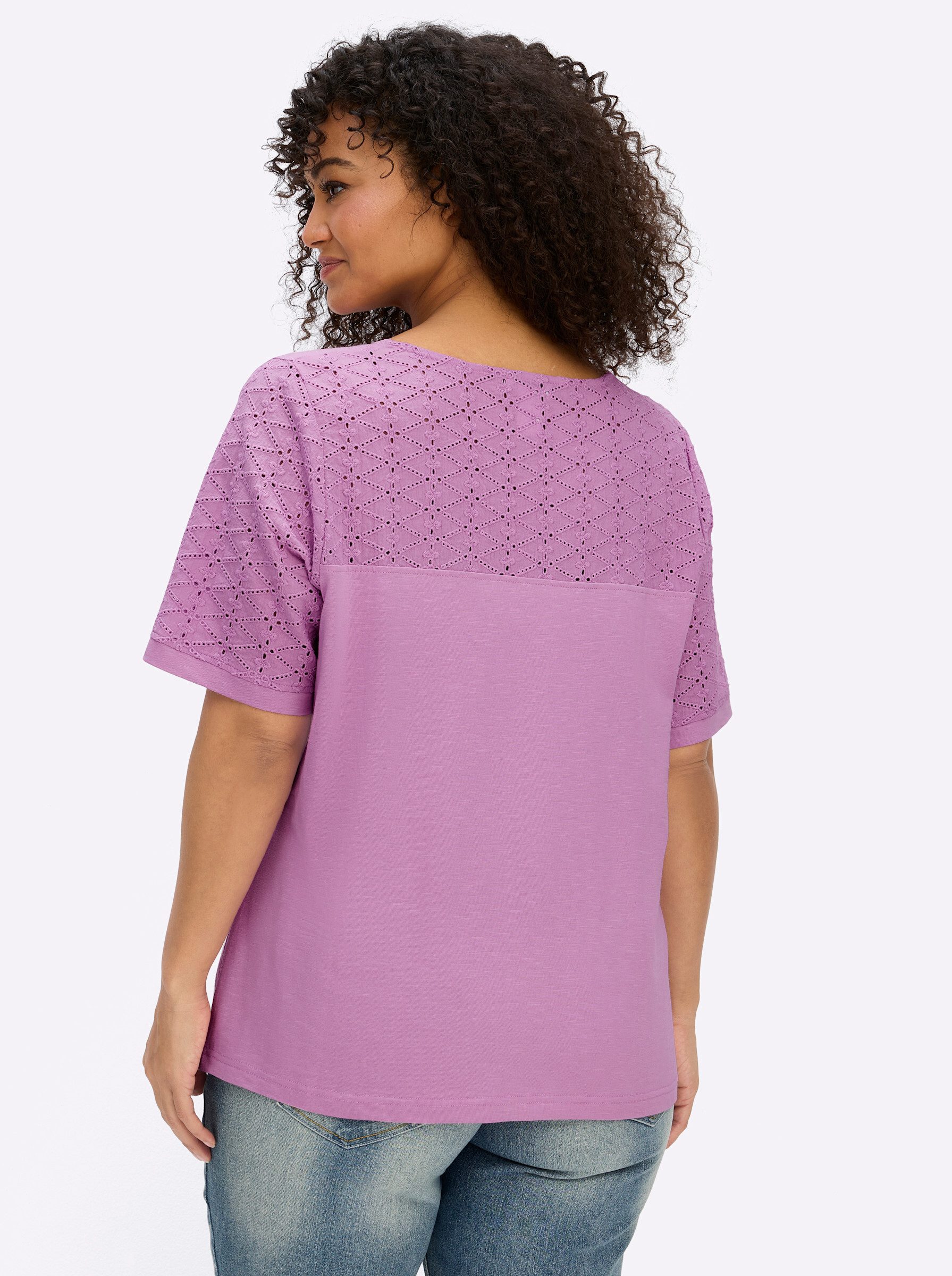 sheego by Joe Browns T-Shirt Shirt Kurzarm günstig online kaufen