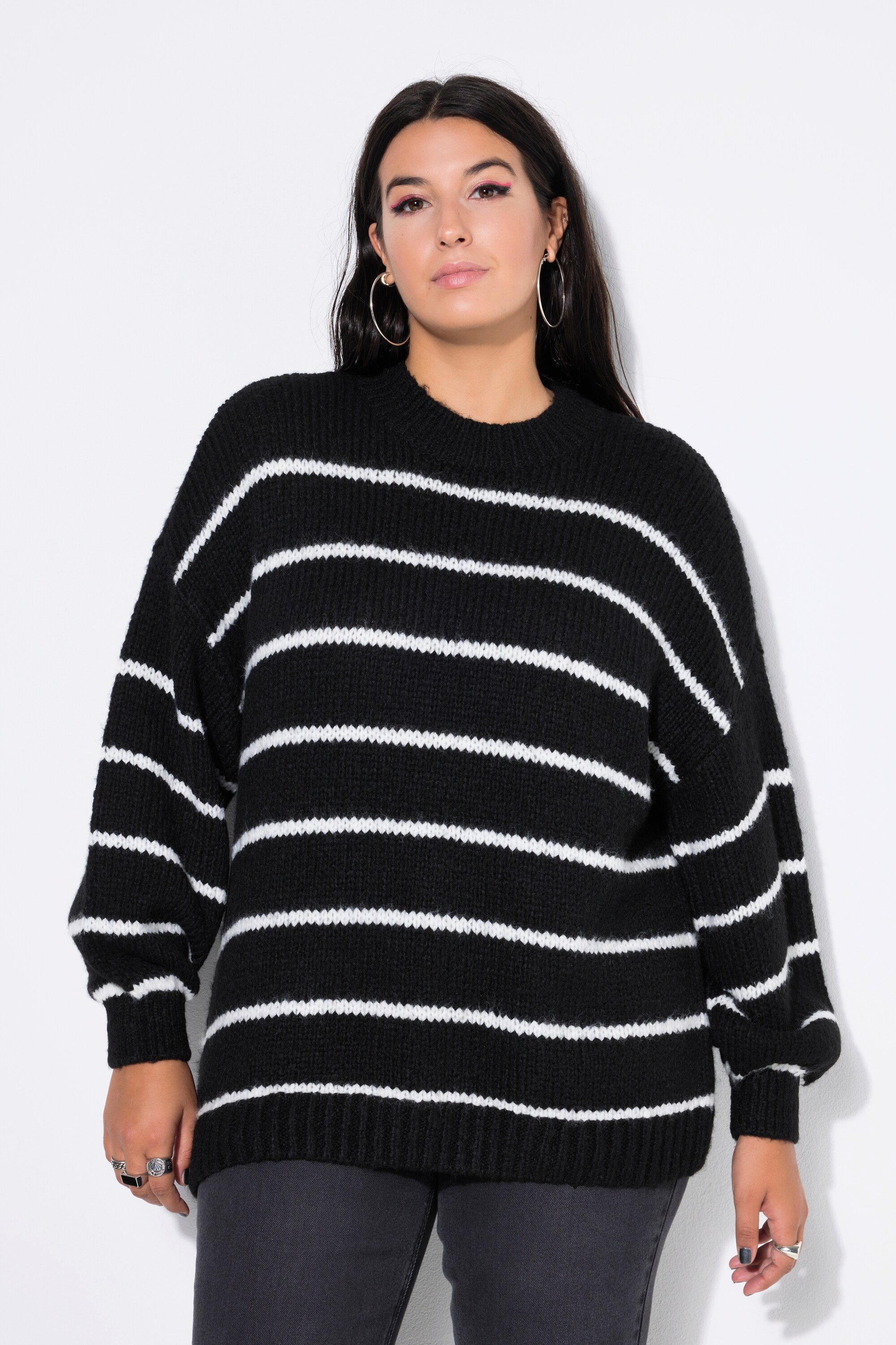 Studio Untold Strickpullover Pullover oversized Ringel günstig online kaufen