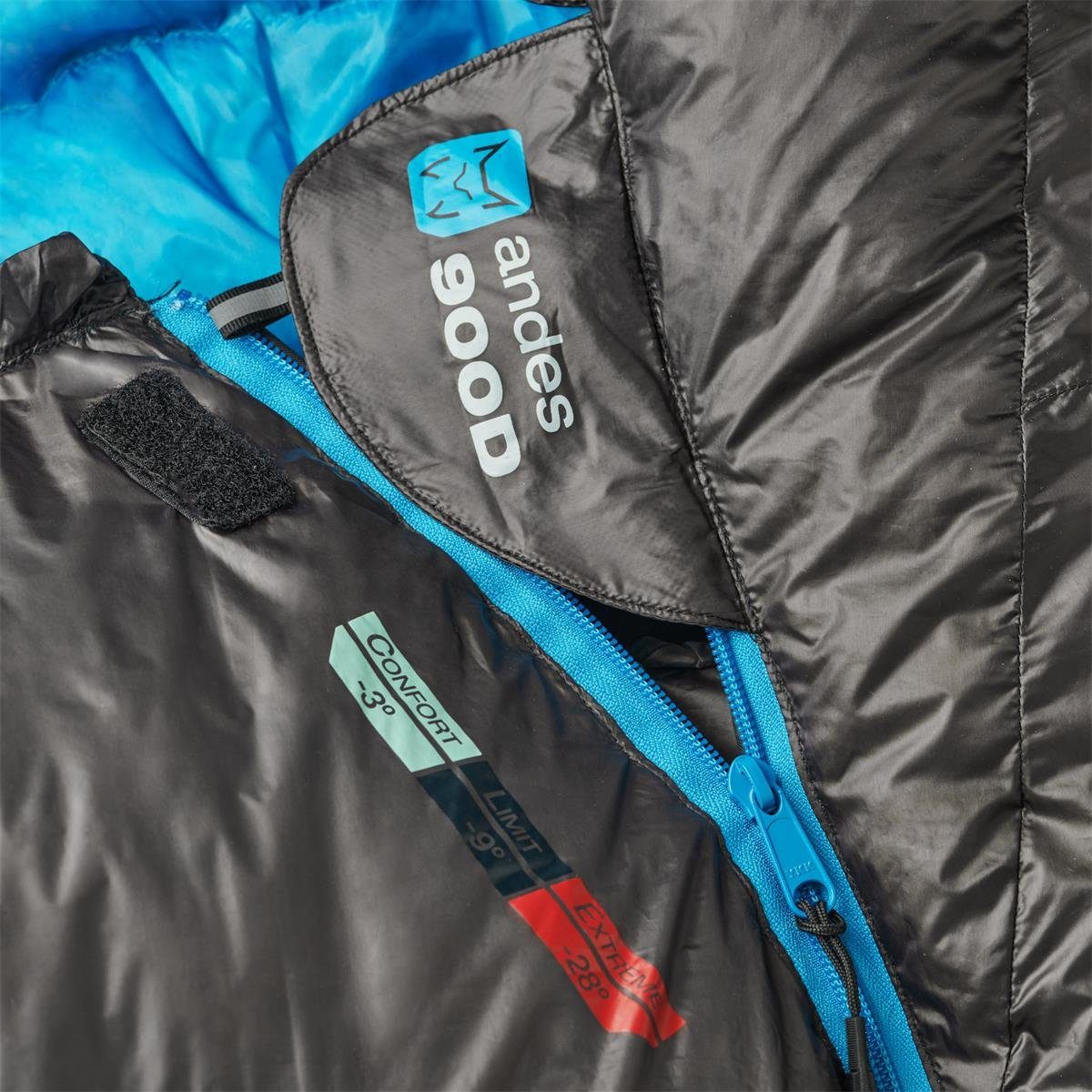 altus Daunenschlafsack Andes900 eXtrem Schlafsack minus 28 Grad Mumienschlafsack