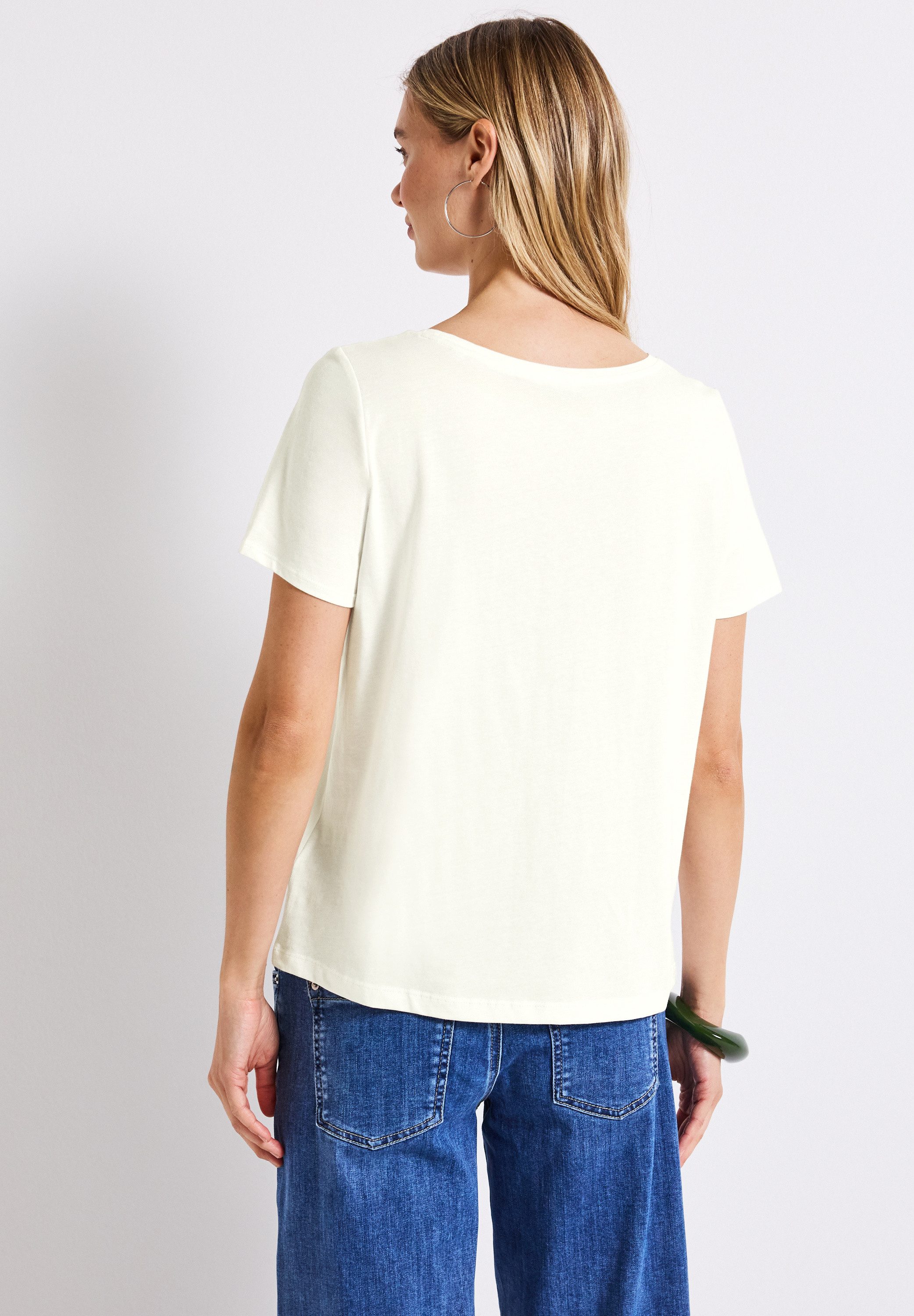 STREET ONE T-Shirt, aus reiner Baumwolle günstig online kaufen