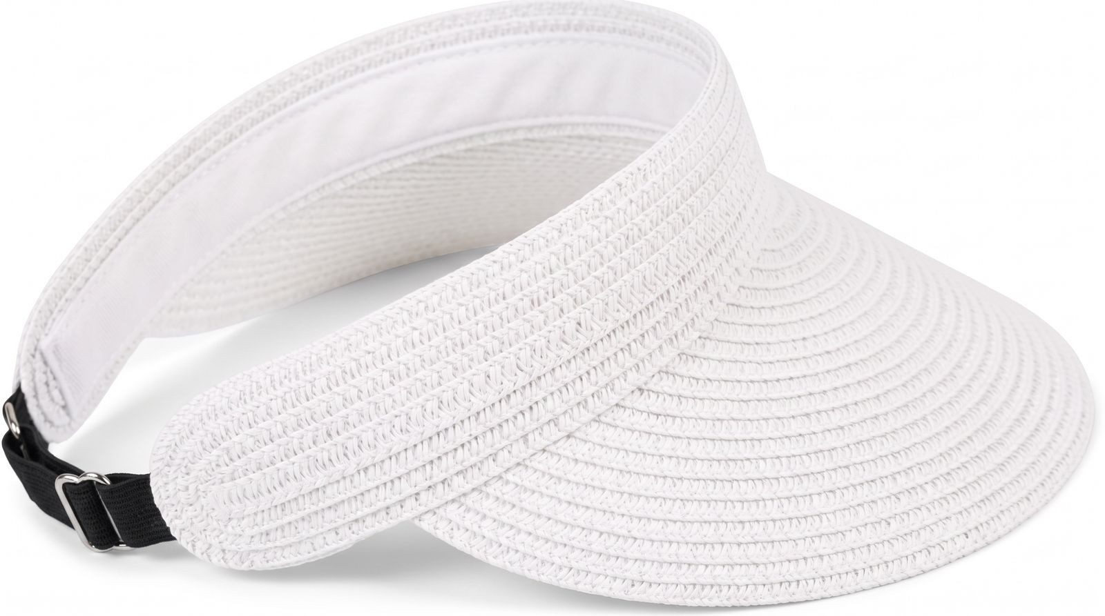 styleBREAKER Visor Papierstroh Visor Cap Einfarbig (1-St)