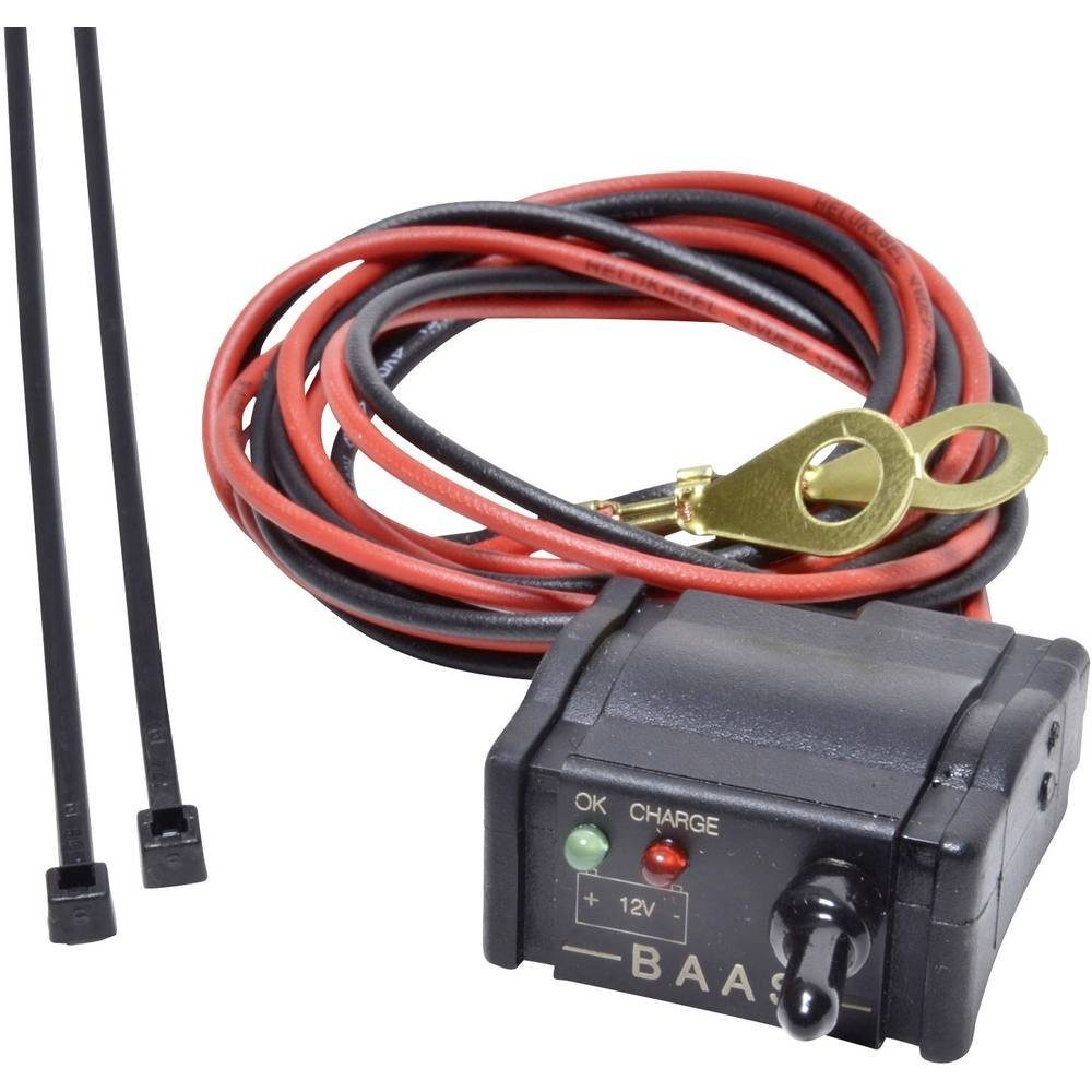 KFZ-Batterietester 12V für Rohrmontage Batterie-Ladegerät