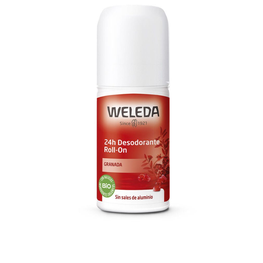 WELEDA Deo-Roller Pomegranate 24H Roll-On Deodorant