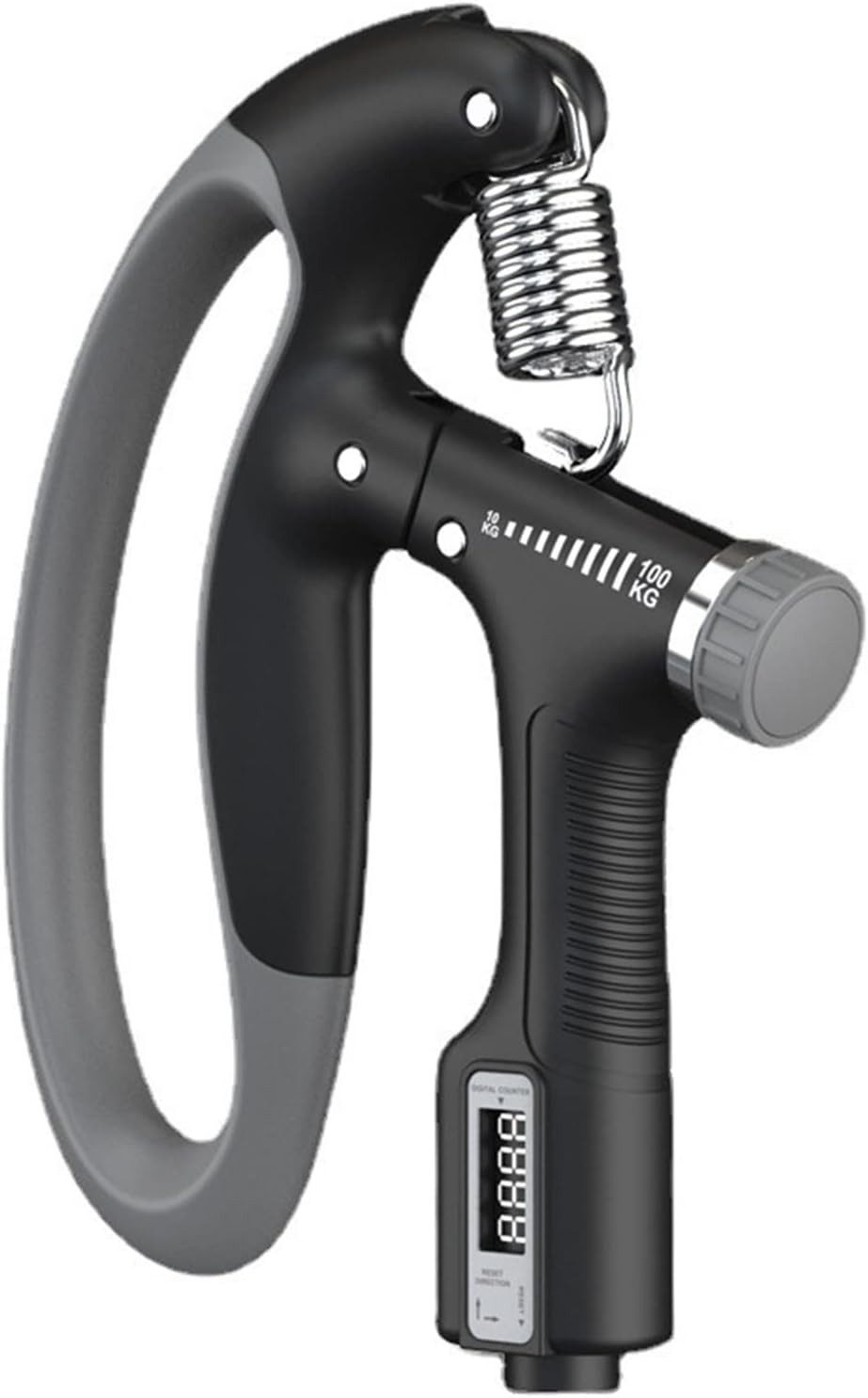Handmuskeltrainer Grifftrainer 10-100kg Verstellbar Handtrainer mit Zähler