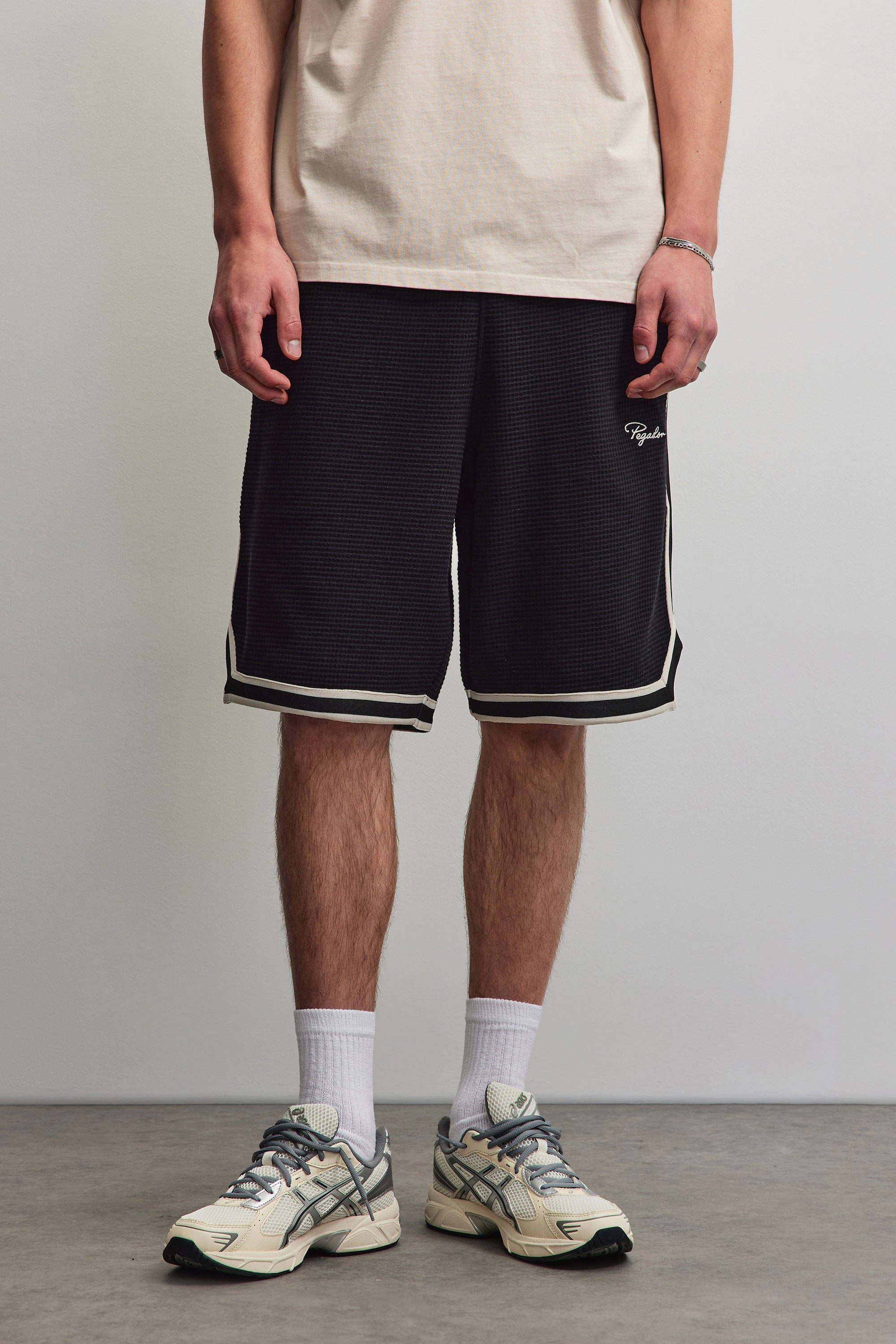 PEGADOR Shorts SIGNAR WAFFLE BASKETBALL SHORTS