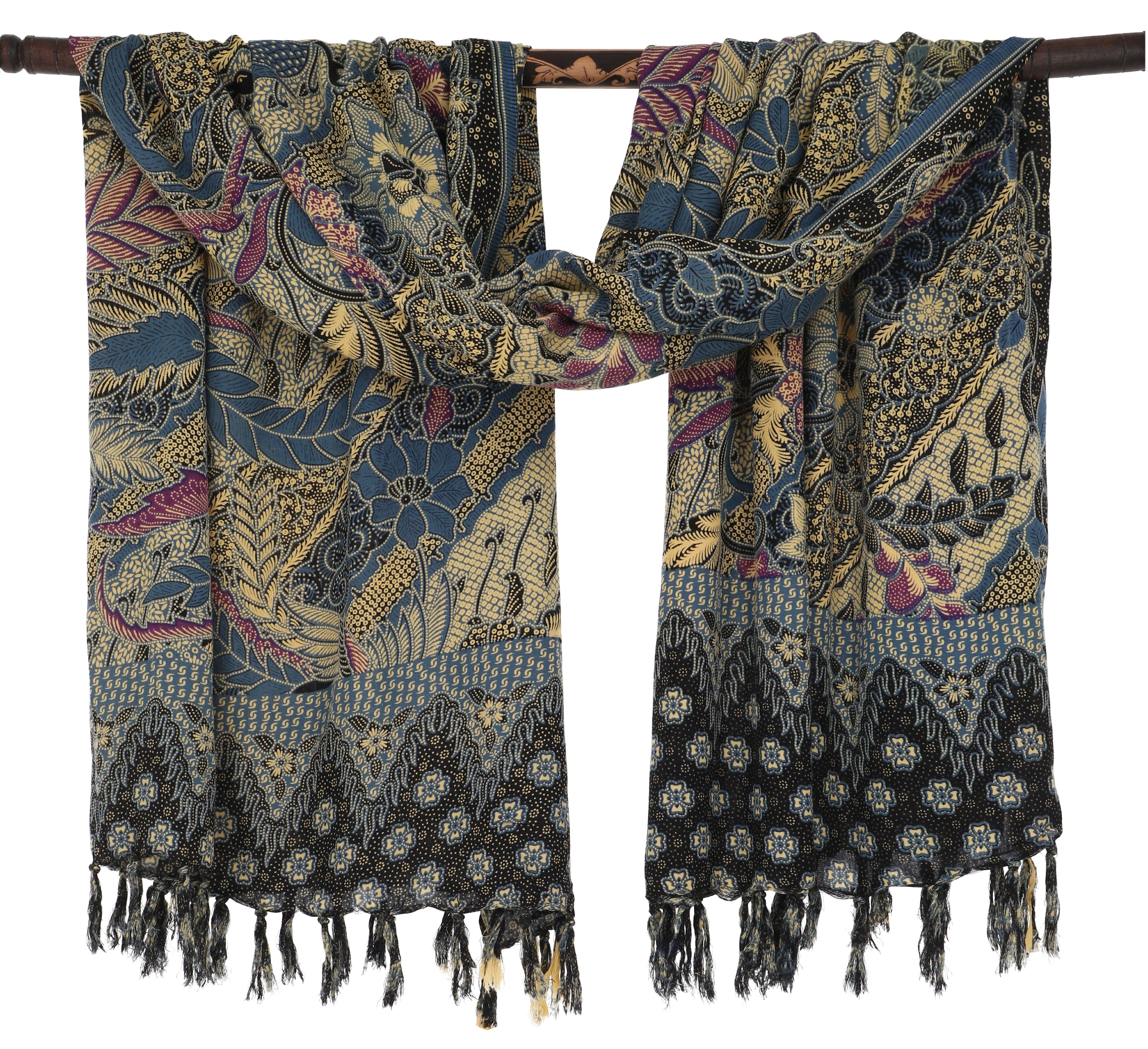Guru-Shop Sarong Sarong Tuch, Bali Sarong, Wandtuch, Wickelrock,..