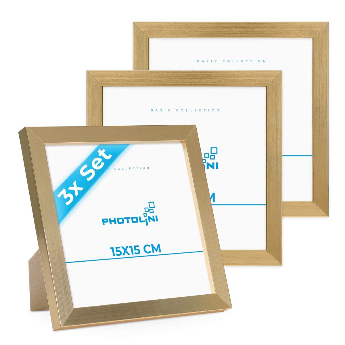 PHOTOLINI Bilderrahmen 3er Set, stabiles MDF-Holz, günstig online kaufen