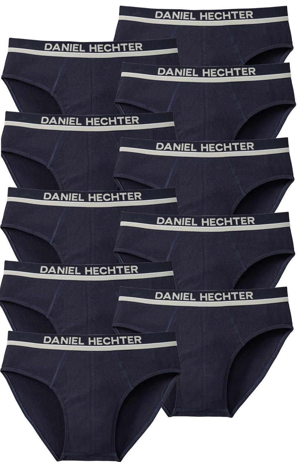 Daniel Hechter Slip (Packung, 10-St) anschmiegsame und hautsympathische Qualität marine