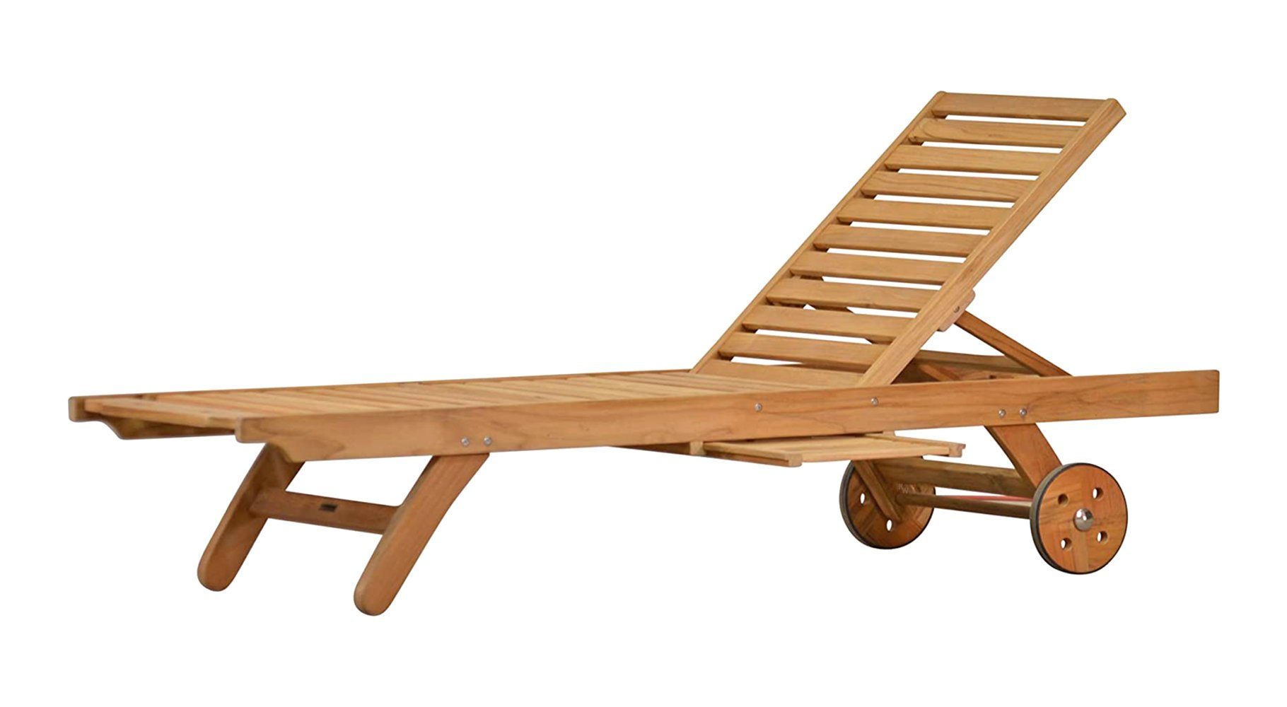 Kai Wiechmann Gartenliege Hochwertige Teak Sonnenliege günstig online kaufen