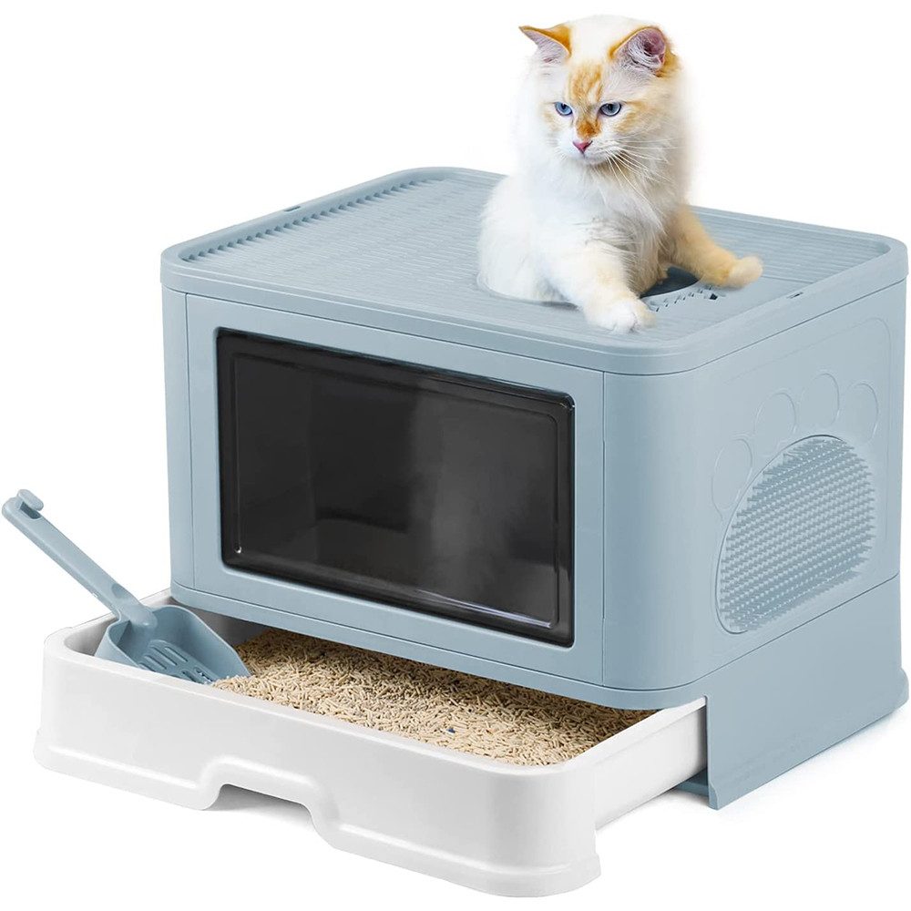 Katzentoilette Katzenklo mit Streuschaufel, Reinigen