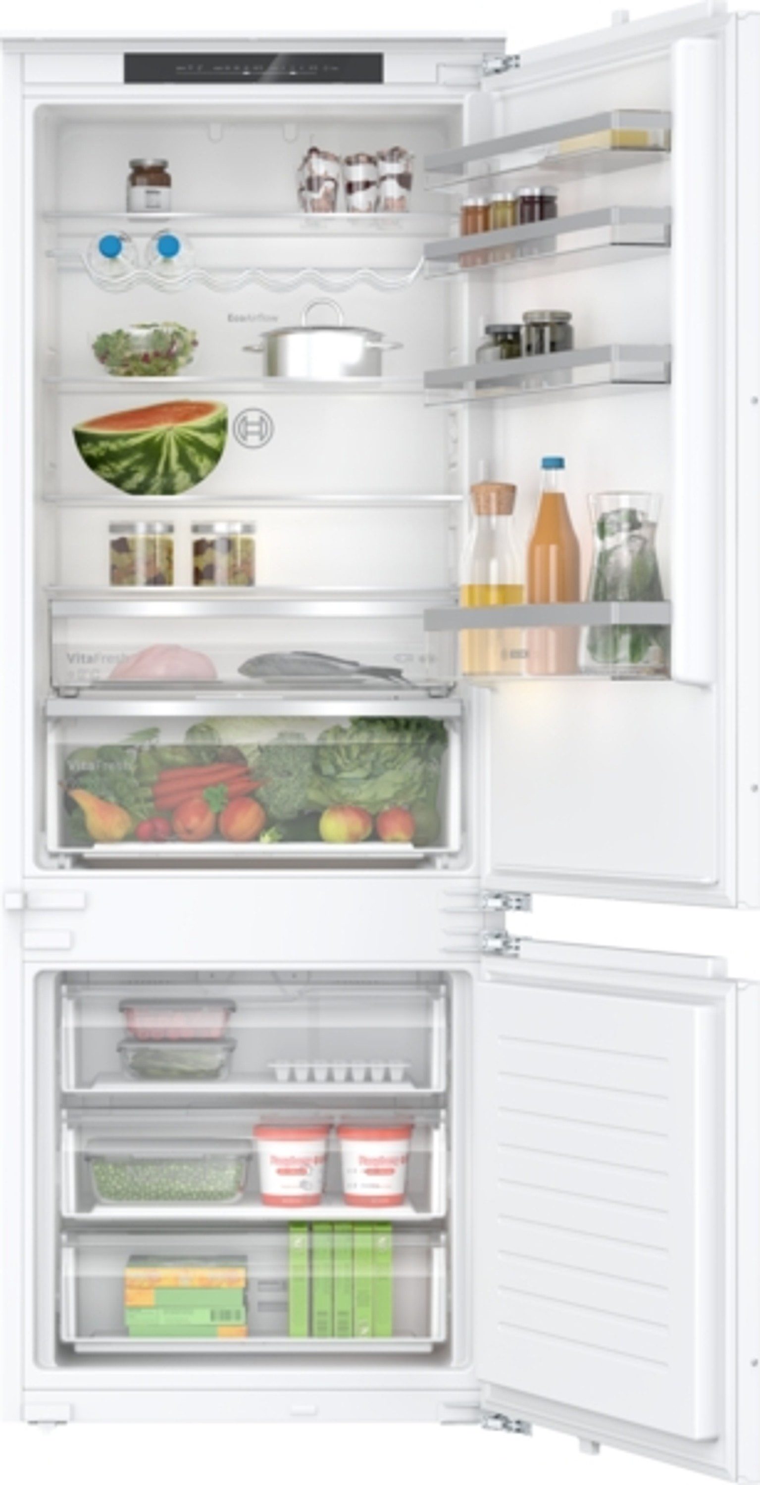BOSCH Einbaukühlgefrierkombination 4 KBN96VFE0, 194 cm hoch, 71 cm breit