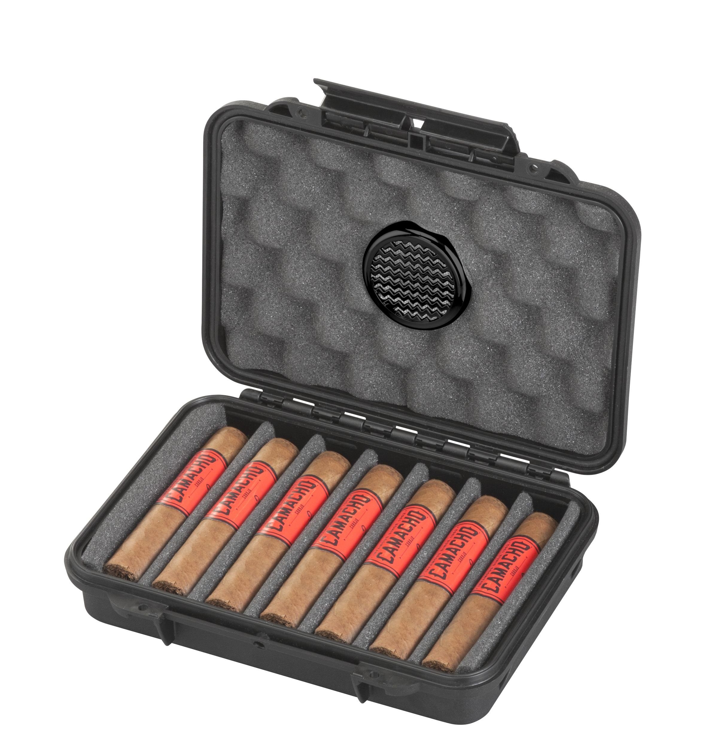 Humidor Xenotec MAX Reisehumidor Etuiform Zigaren wasser & staubdicht IP67, IP 67 - wasser- und staubdicht - schlagfest
