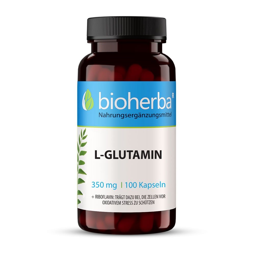 L-Glutamin 350 mg 100 Kapseln Kapseln