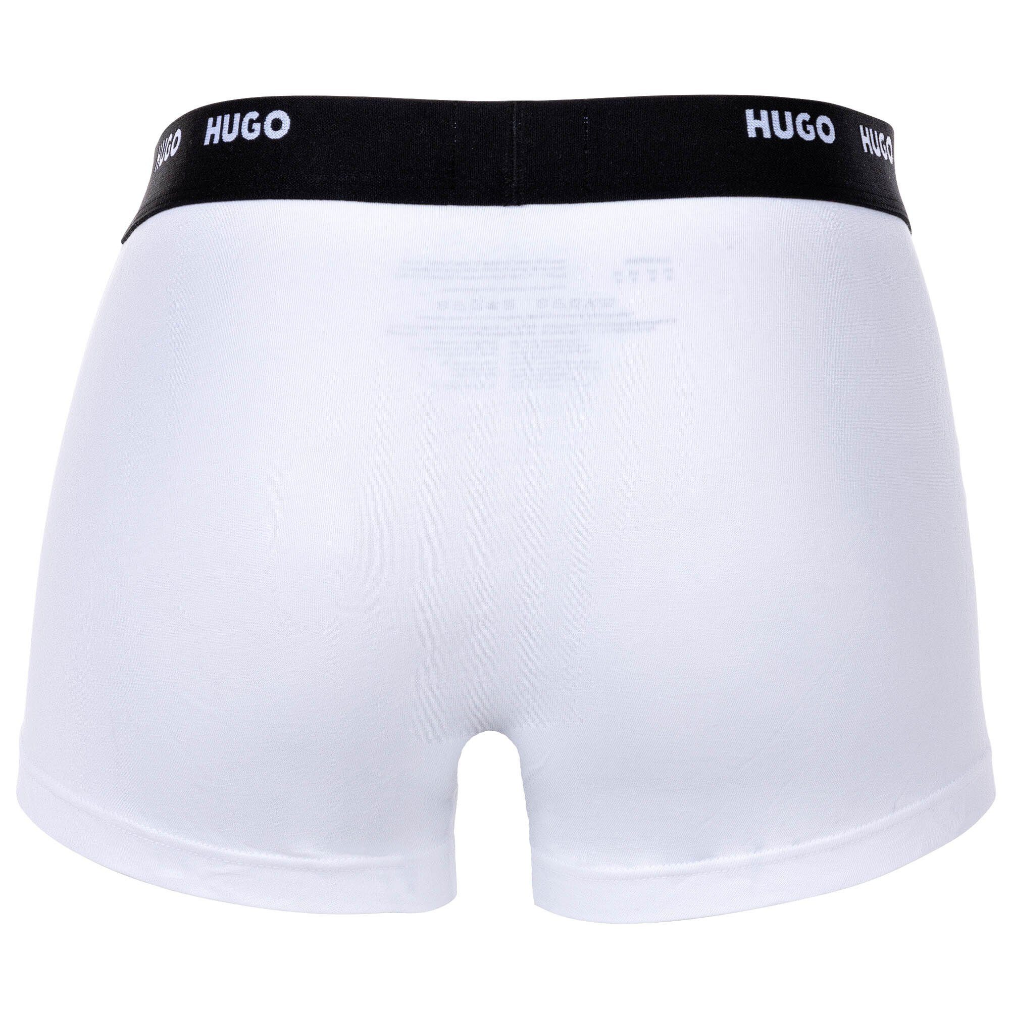 HUGO Boxer Five Shorts, 5er - Pack Herren Trunks Schwarz/Grün/Rot Boxer Pack