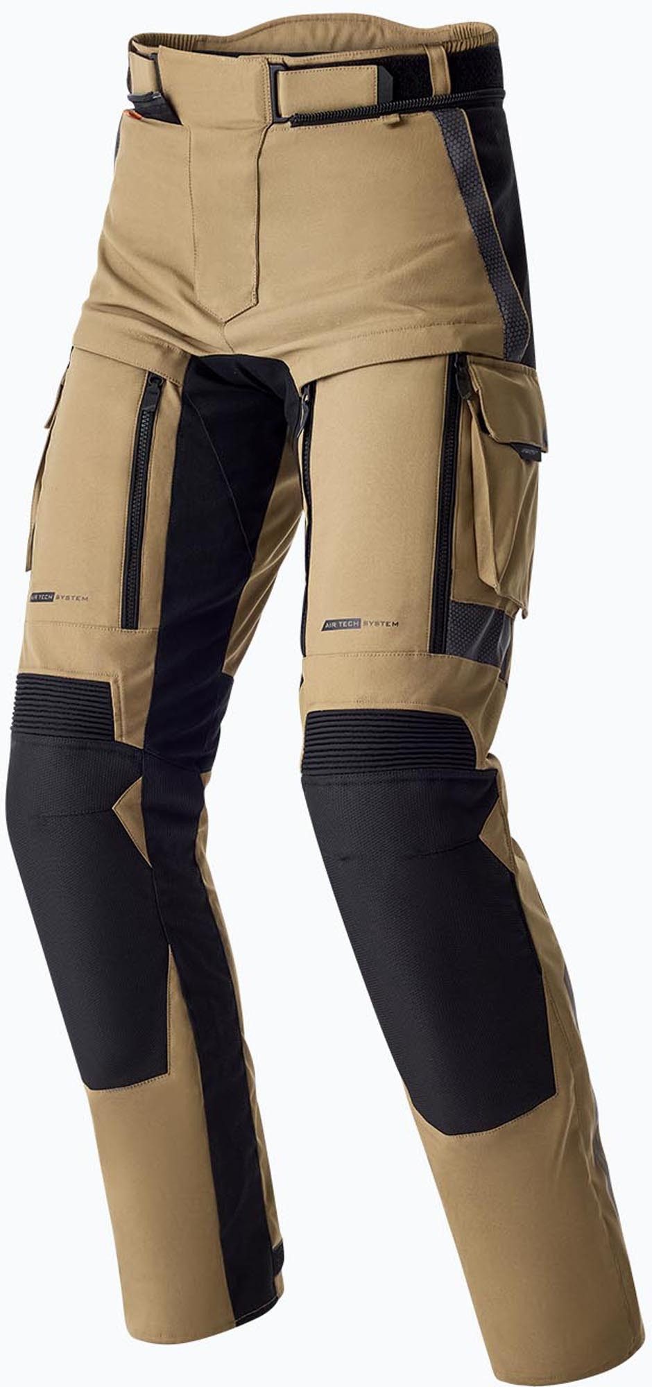 RST Motorradhose Pro Series Adventure D3O wasserdichte Motorrad Textilhose Verbindungsreißverschluss,Hüftprotektoren enthalten,Knieprotektor
