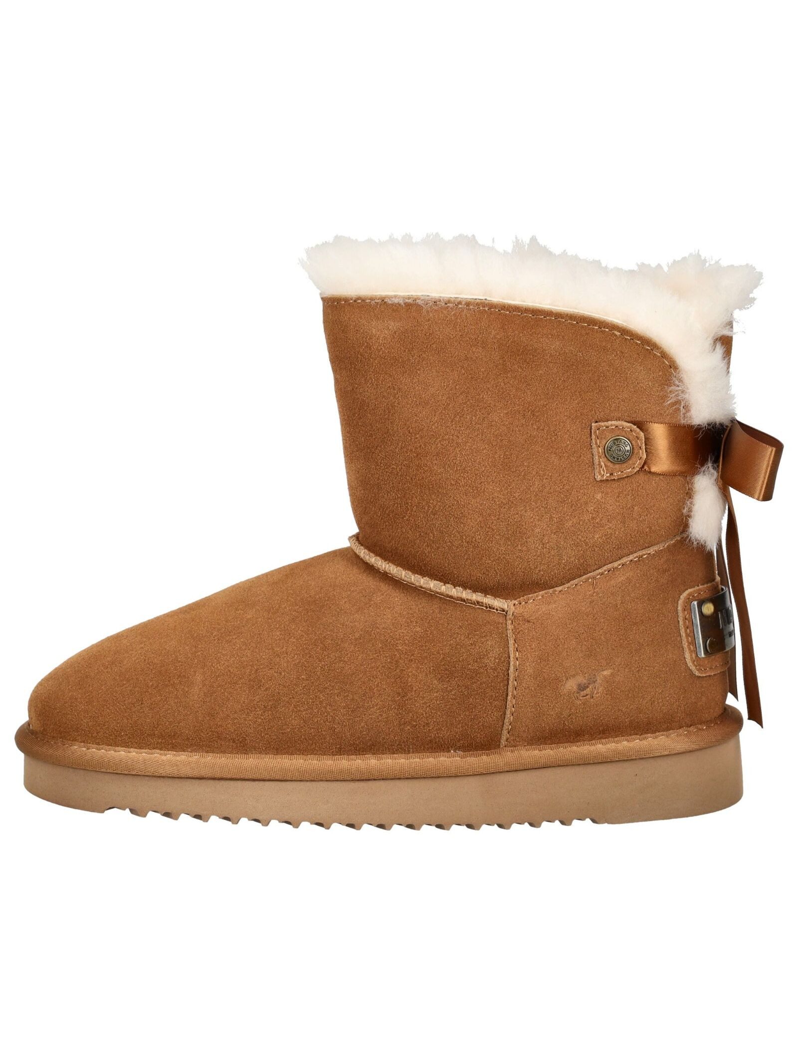 MUSTANG Stiefelette Veloursleder Stiefelette günstig online kaufen