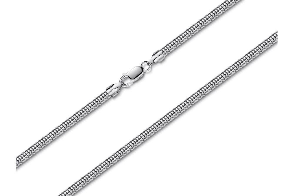 Silberkettenstore Silberkette Schlangenkette 4mm - 925 günstig online kaufen