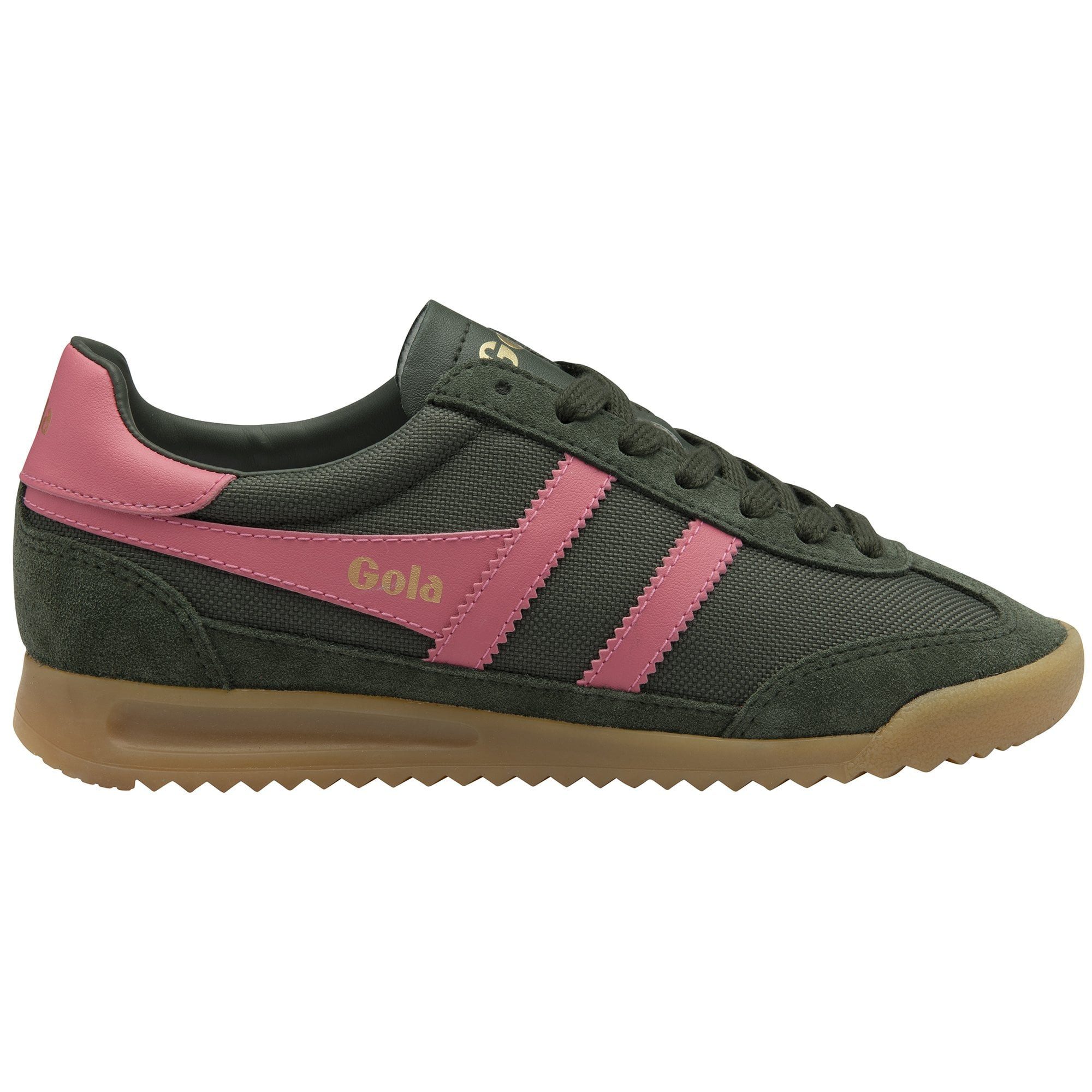 Gola Tornado 2026 khakigrün/pink Damen Sneaker