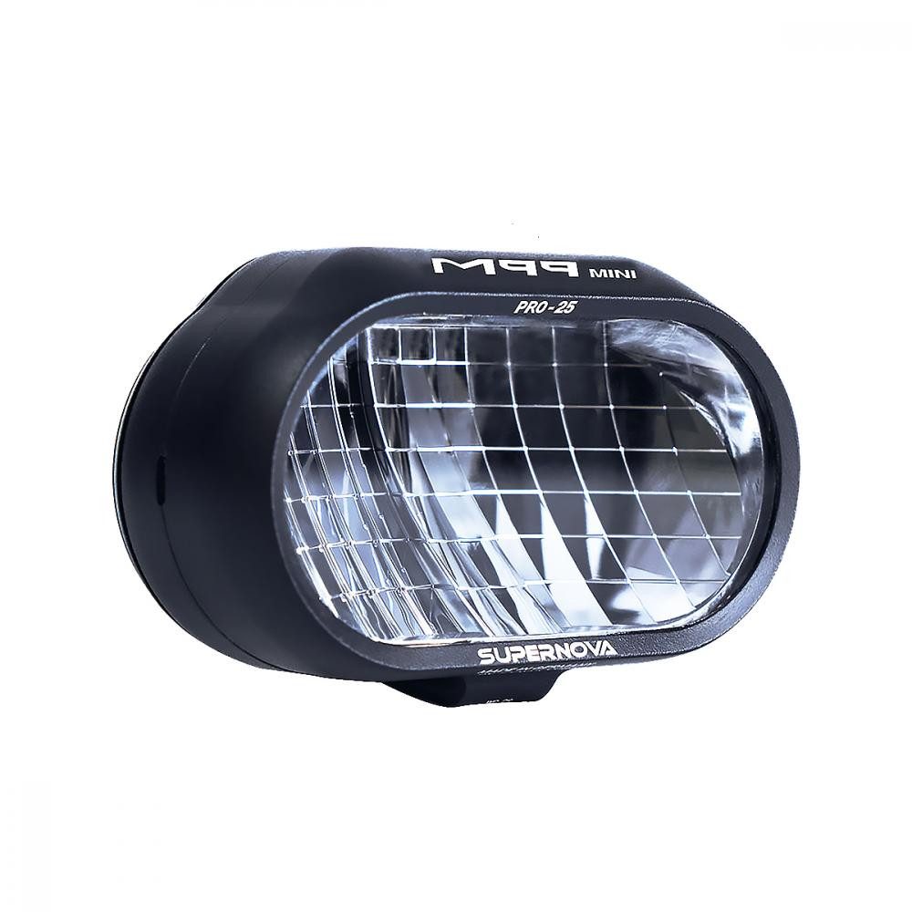 Supernova Fahrradbeleuchtung Supernova M99 Mini Pro 25 Scheinwerfer für E-Bike - zugelassenes Fernl