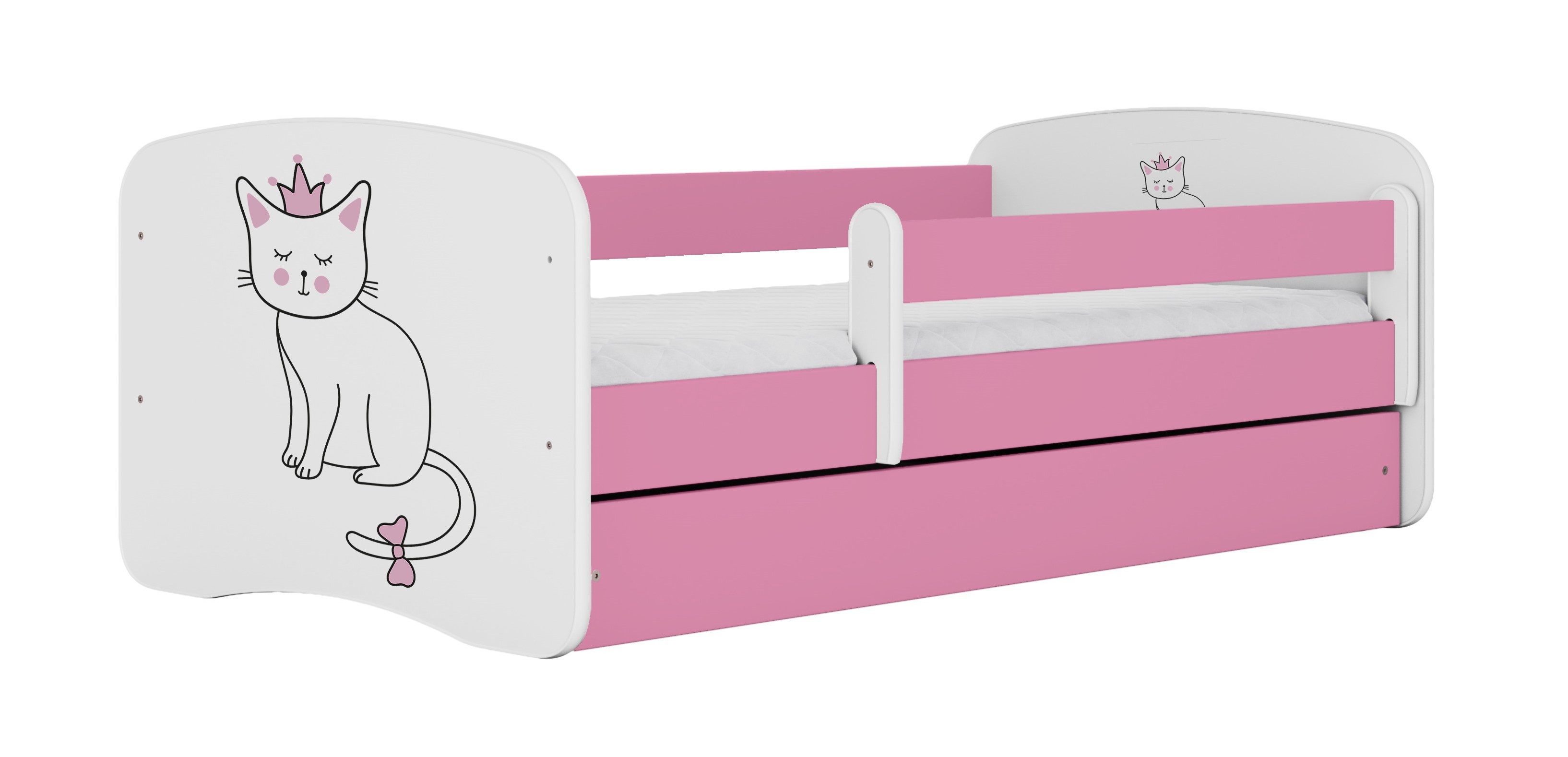 99rooms Kinderbett Dreams X (Kinderbett, Bett), Modern Design, Liegekomfort, mit Schublade, Lattenrost und Matratze