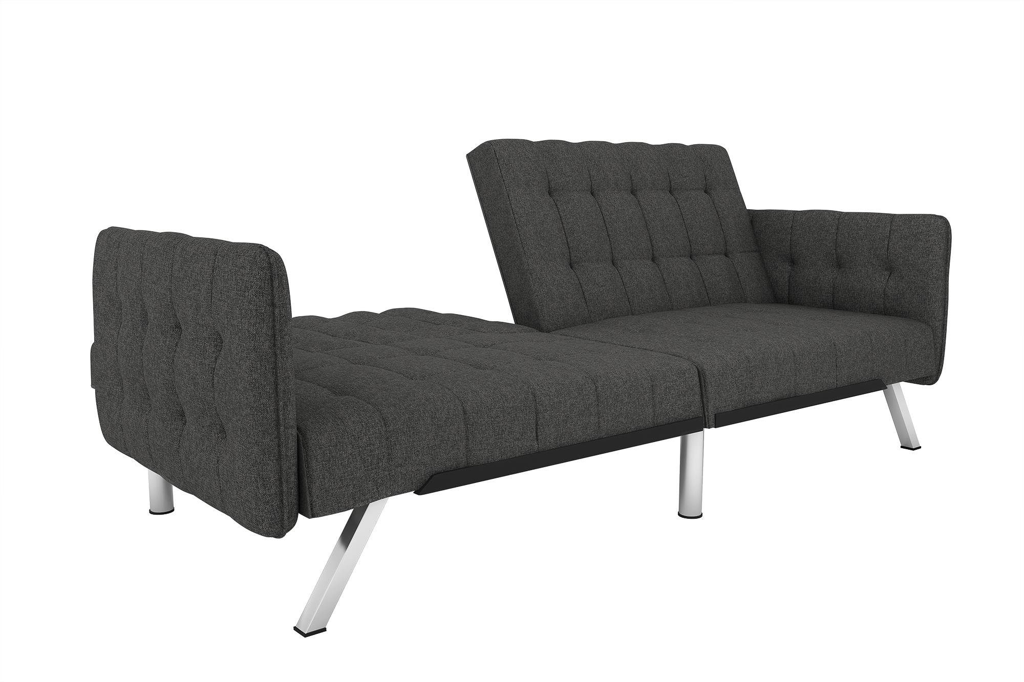 194 Schlafsofa loft24 cm in Breite Emily, Metallbeine chromfarben,