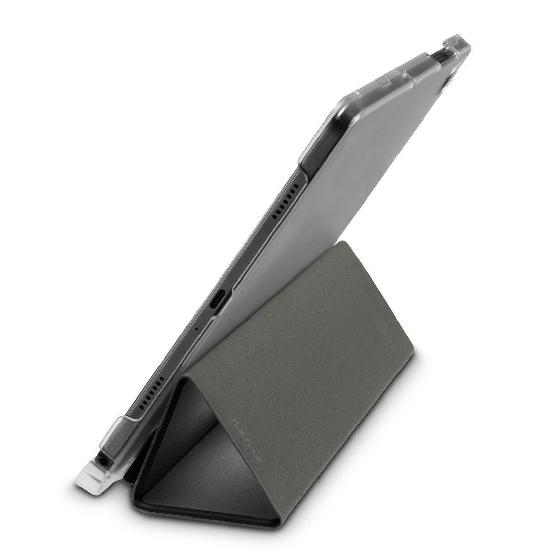 Hama Tablet-Hülle Tablet-Hülle mit Stiftfach für Galaxy Tab A11+/A9+ 11“, schwarz, Standfunktion, Stiftfach, Magnetverschluss, transparente Rückseite